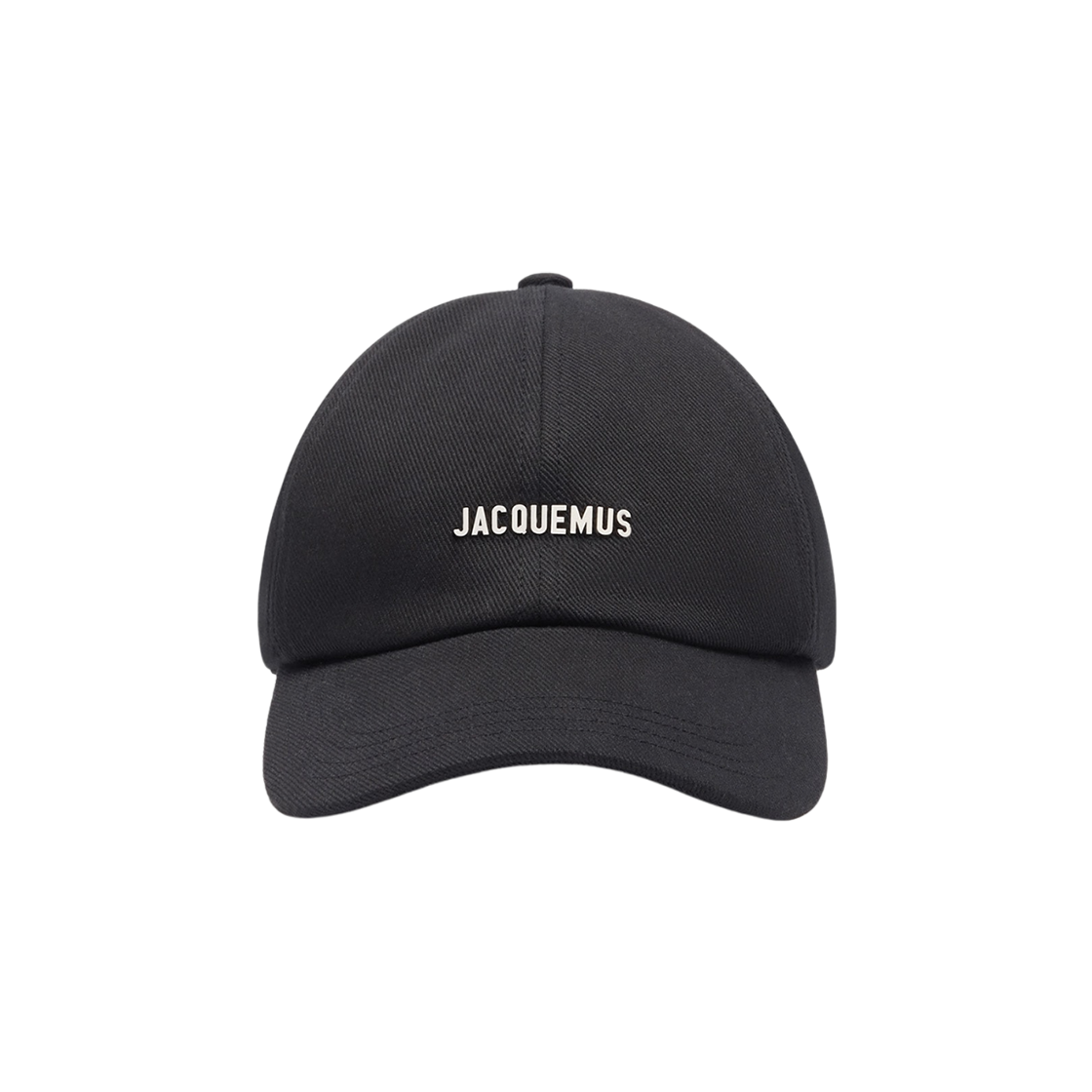 자크뮈스 가조 로고 베이스볼 캡 블랙(Jacquemus Gadjo Logo Baseball Cap Black) - 1