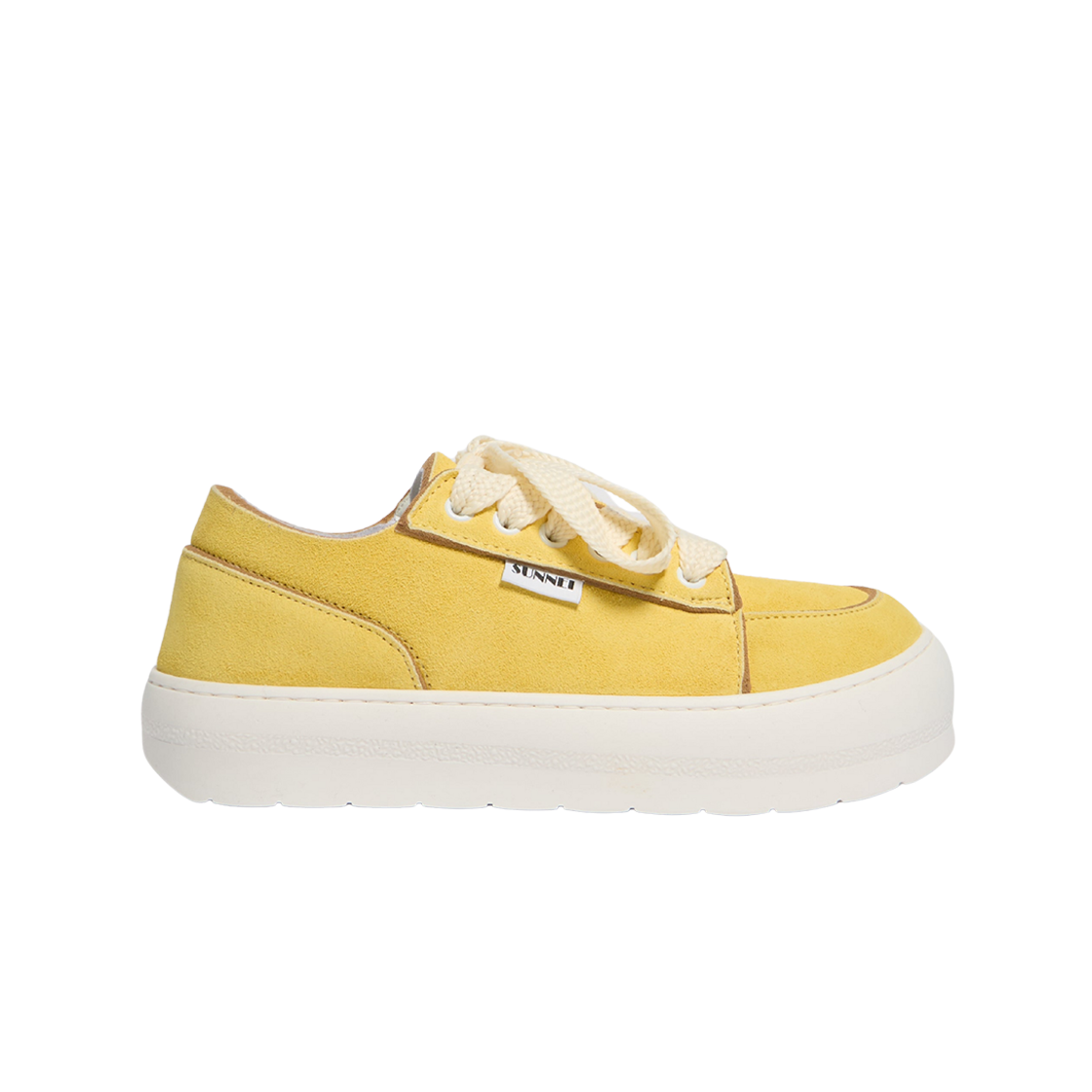 MSHOXSNK014-SCA003-LYE Sunnei Dreamy Sneakers Light Yellow