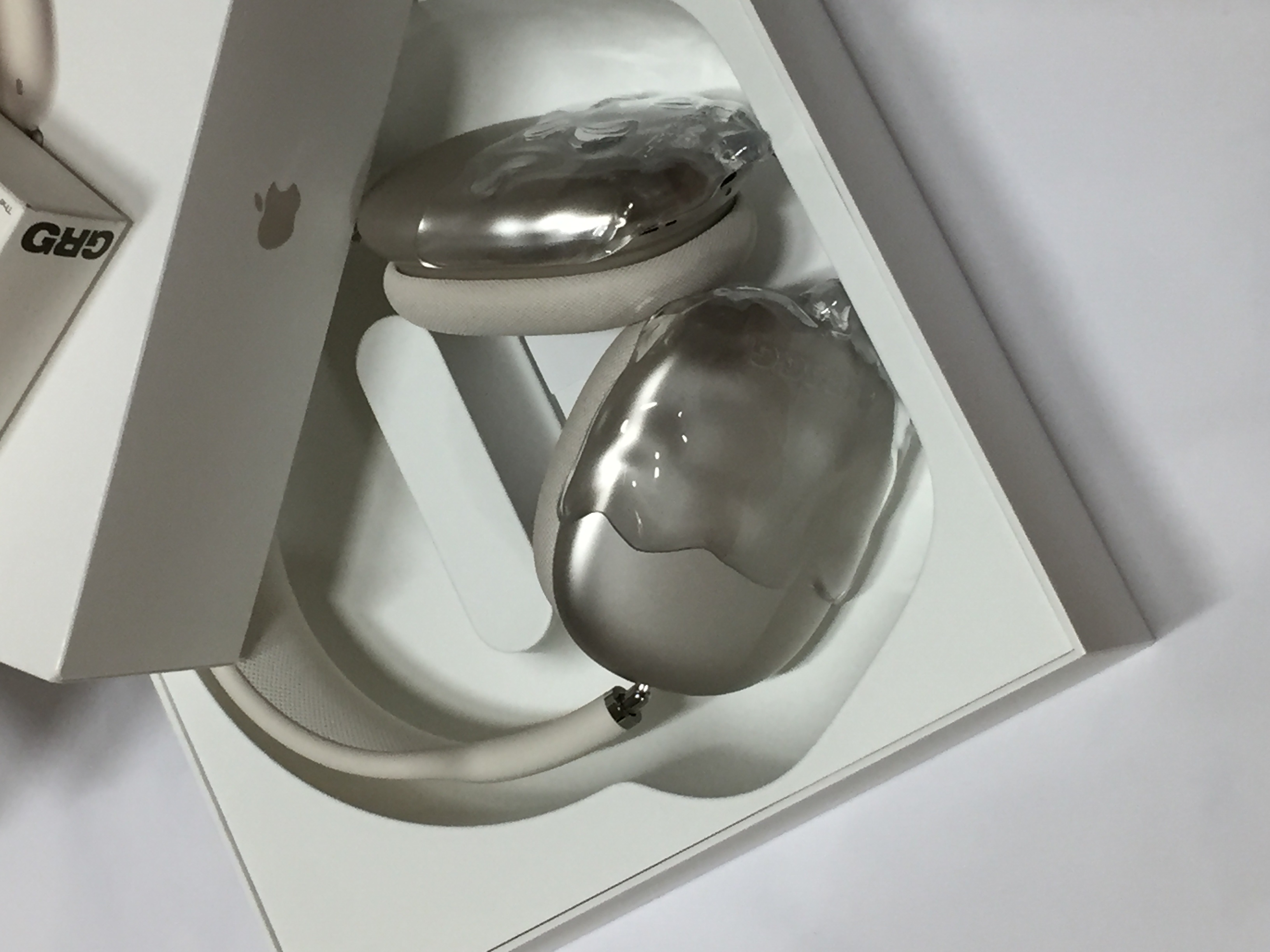 Gragg Double Layers Case - Clear (Airpods Max), Apple AirPods Max USB C Starlight (Korean Ver.) 착용 스타일