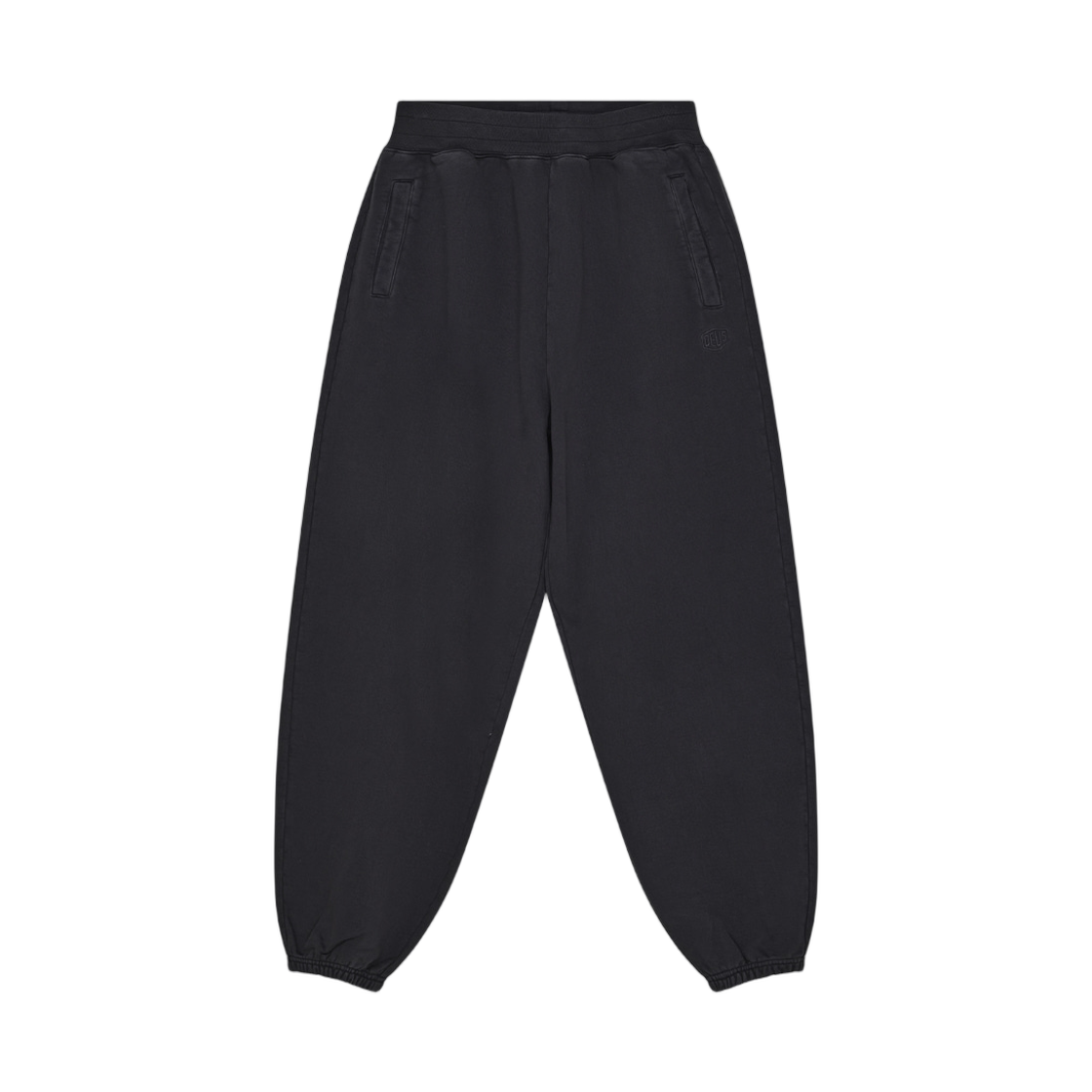 데우스 엑스 마키나 쉴드 가먼트 다이드 트랙 팬츠 블랙(Deus Ex Machina Shield Garment Dyed Track Pants Black)