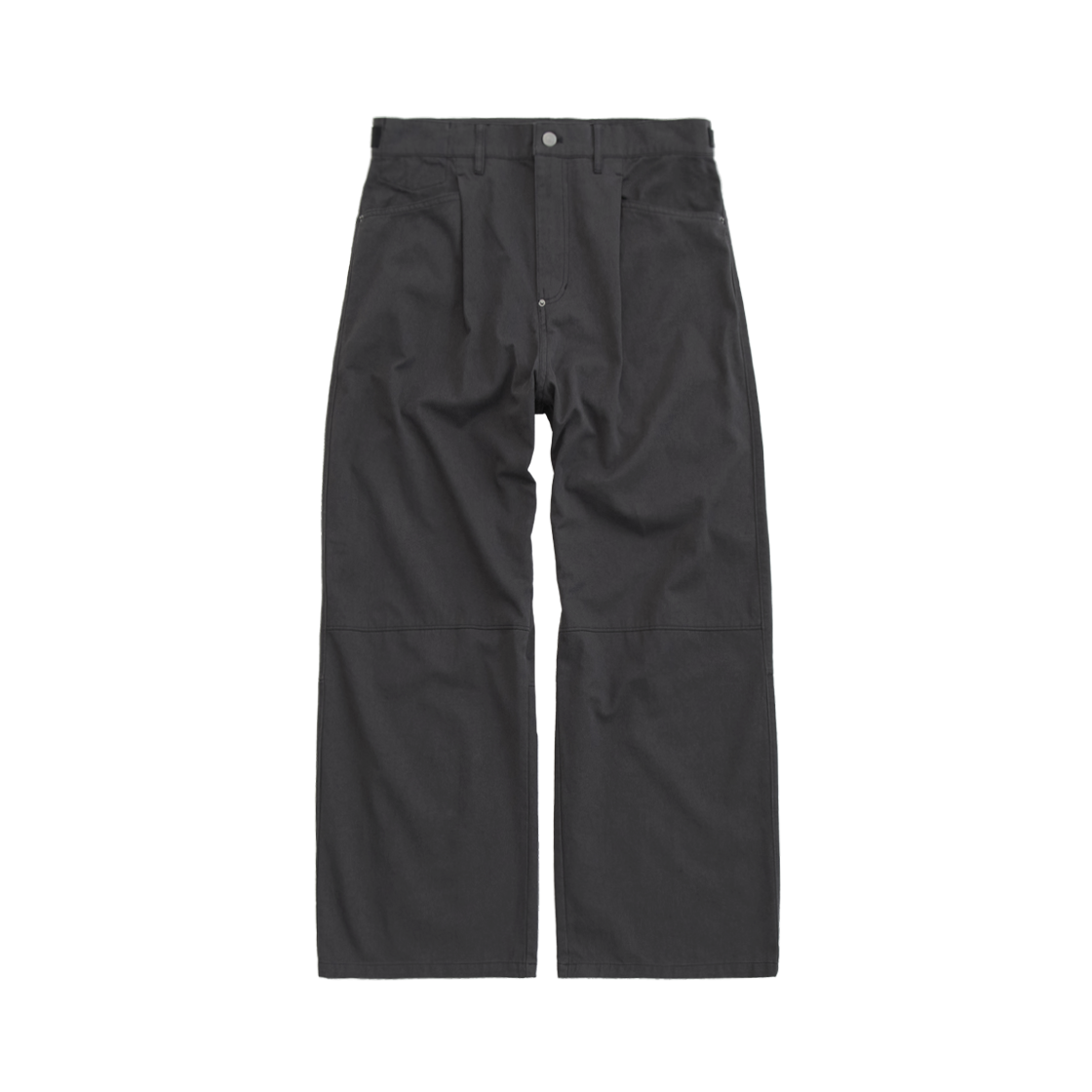 PL5LPT0023A0 Polyteru 1 Tuck Gosima Pants Deep Charcoal