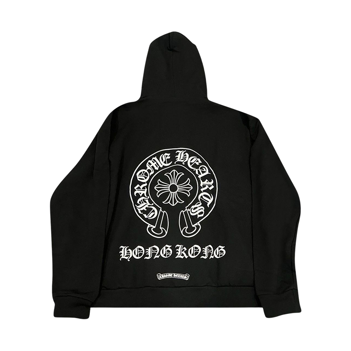 크롬하츠 홀스슈 후드 블랙 - 홍콩 한정(Chrome Hearts Horseshoe Hoodie Black - Hong Kong Exclusive)
