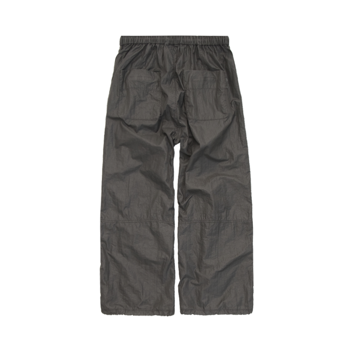 폴리테루 글로시 트랙 팬츠 카키 그레이(Polyteru Glossy Track Pants Khaki Gray) - 3