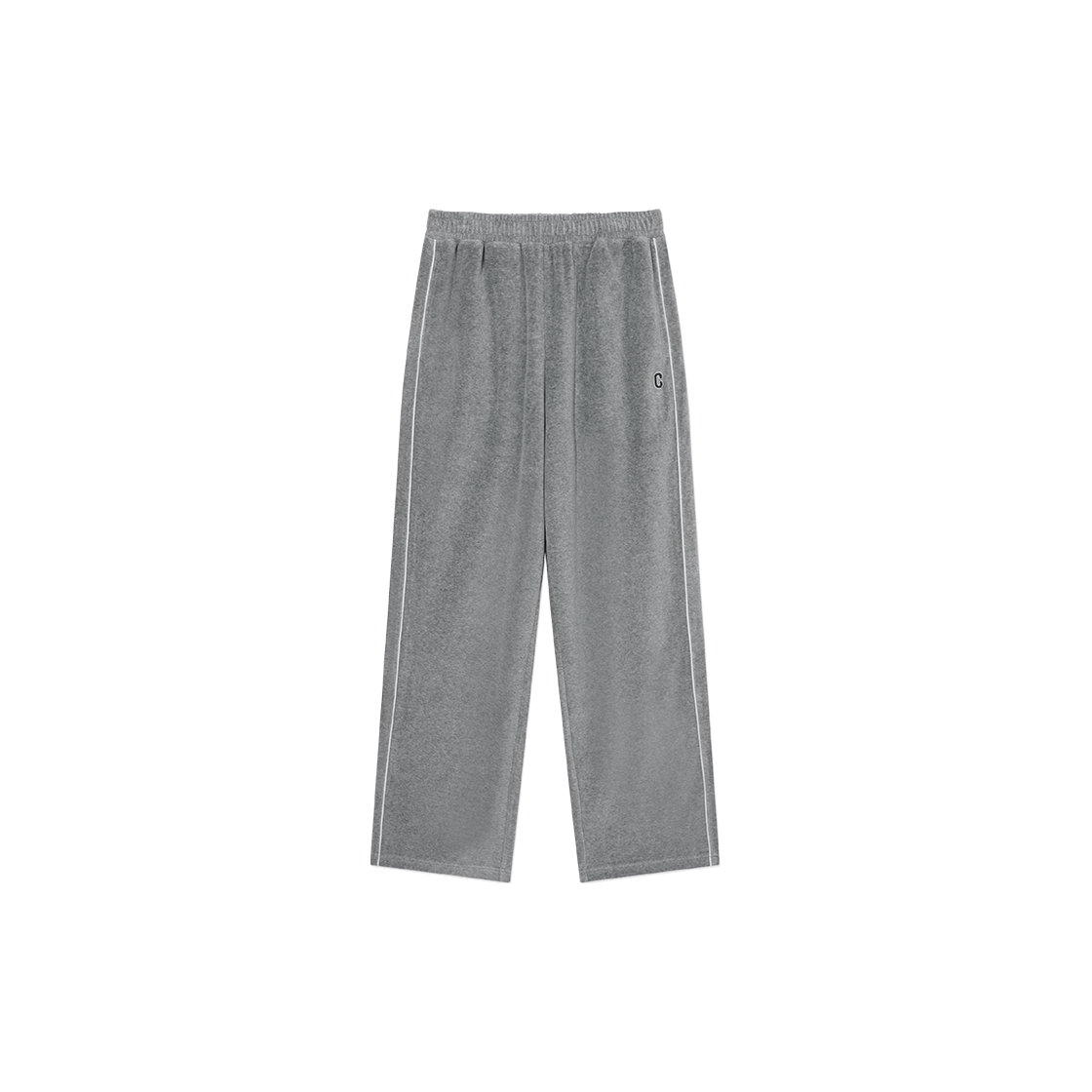 CO2503PT06MG Covernat C Logo Track Pants Melange Gray