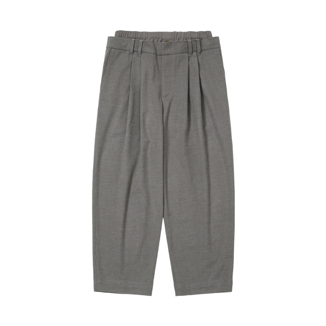 AJ254PT004GR AJOBYAJO Double Layered Pants Grey