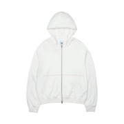 Sansan Gear Washed Hoodie Zip-Up Ivory