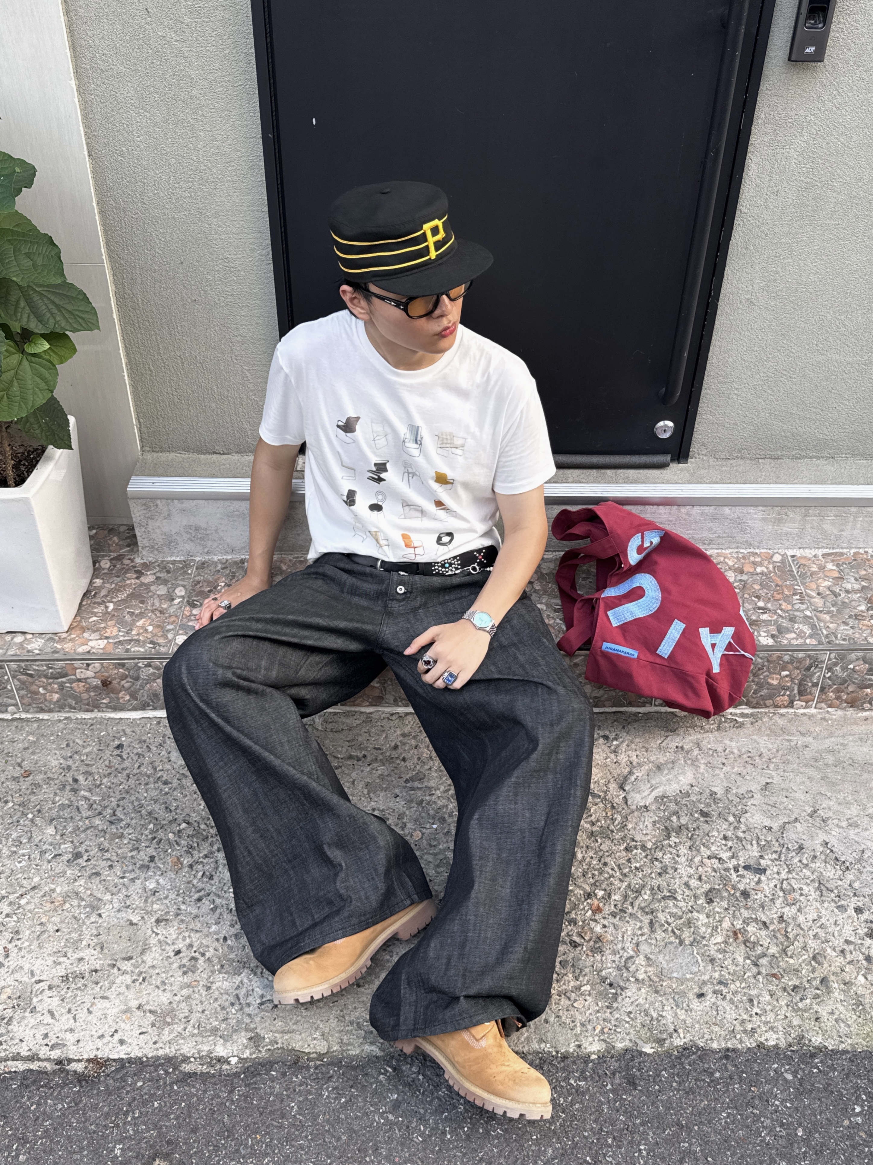 Gentle Monster Noizer 01(OL) Black, Timberland Premium 6 inch Waterproof Boot Wheat Nubuck - Wide 착용 스타일 - 1