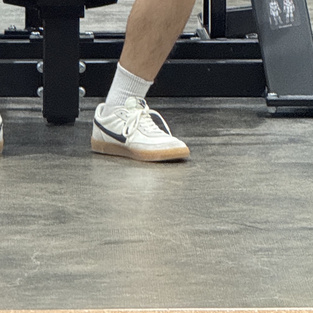 Nike x J.Crew Killshot 2 Sail Midnight Navy 착용 스타일