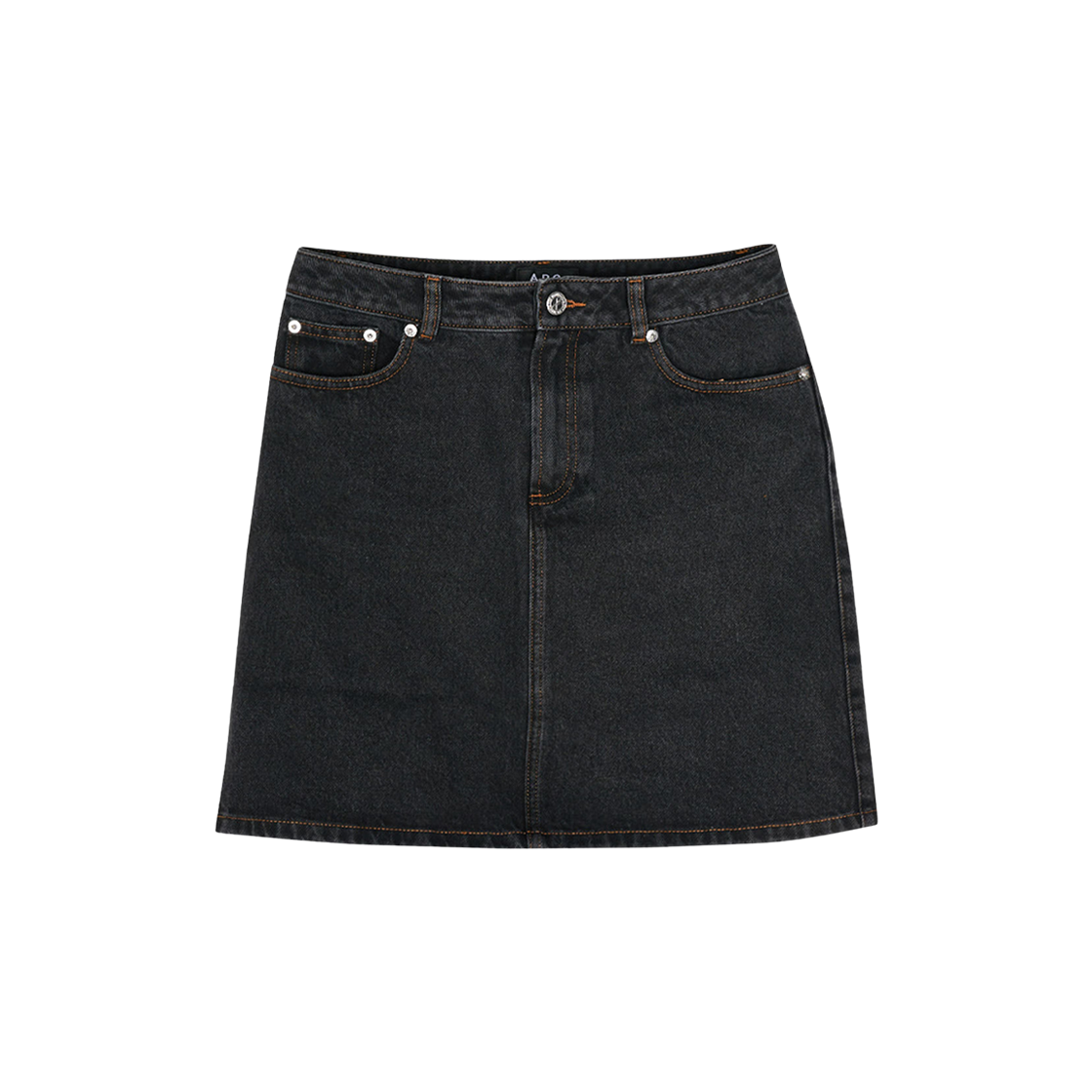 (W) 아페쎄 스탠다드 스커트 블랙((W) A.P.C. Standard Skirt Black)
