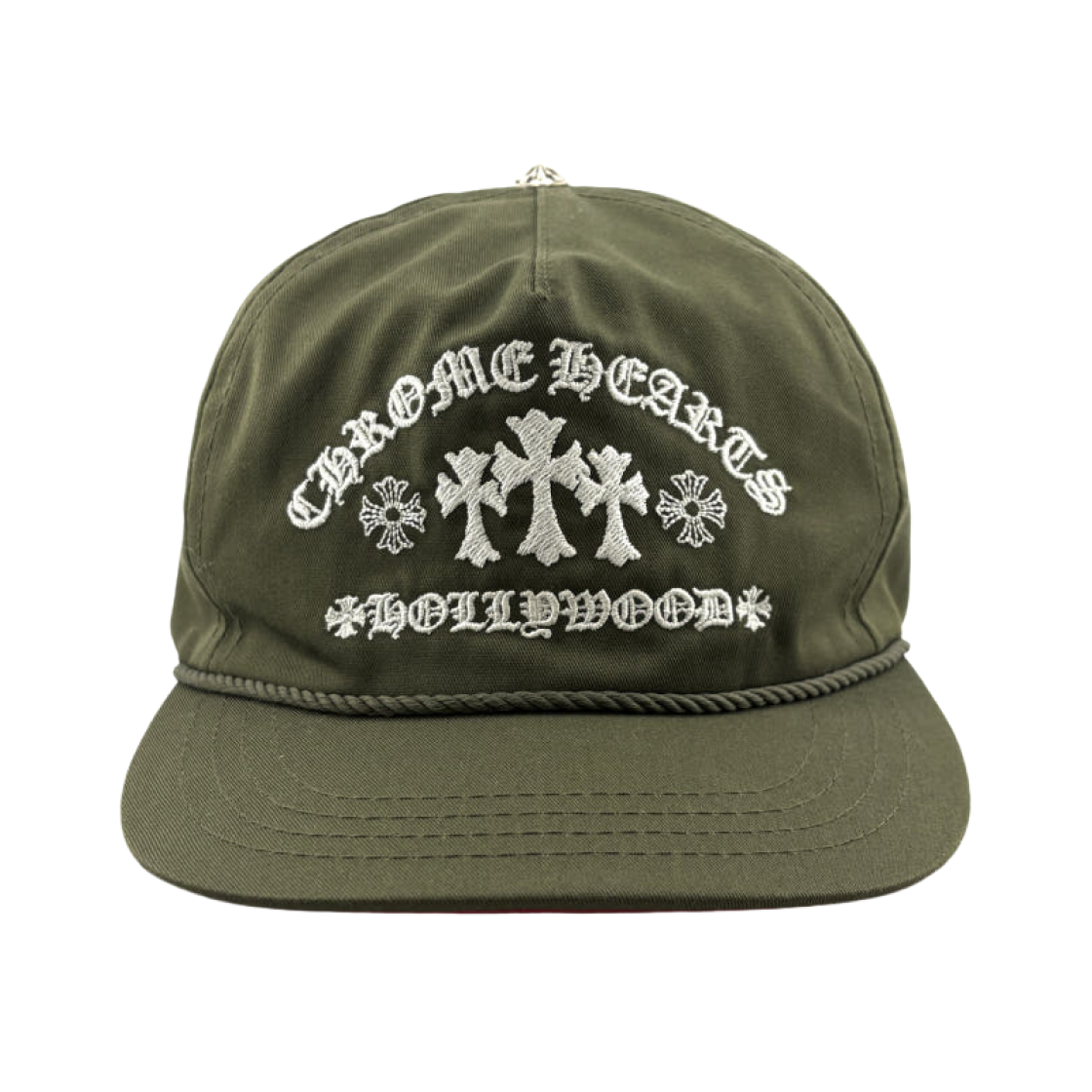 크롬하츠 가스 스테이션 세메터리 트러커햇 올리브(Chrome Hearts Gas Station Cemetery Trucker Hat Olive)