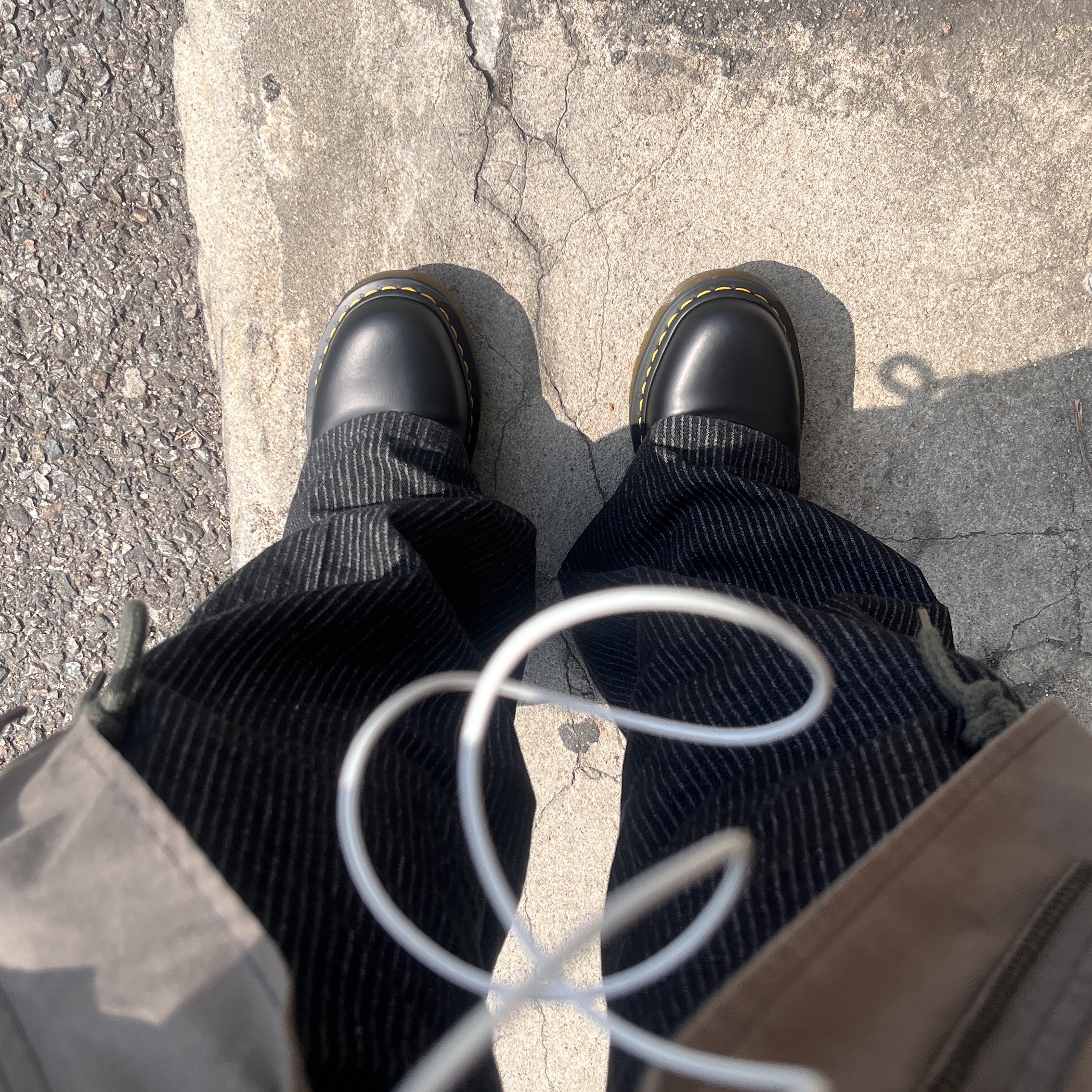 Dr. Martens 1461 Smooth Black 착용 스타일