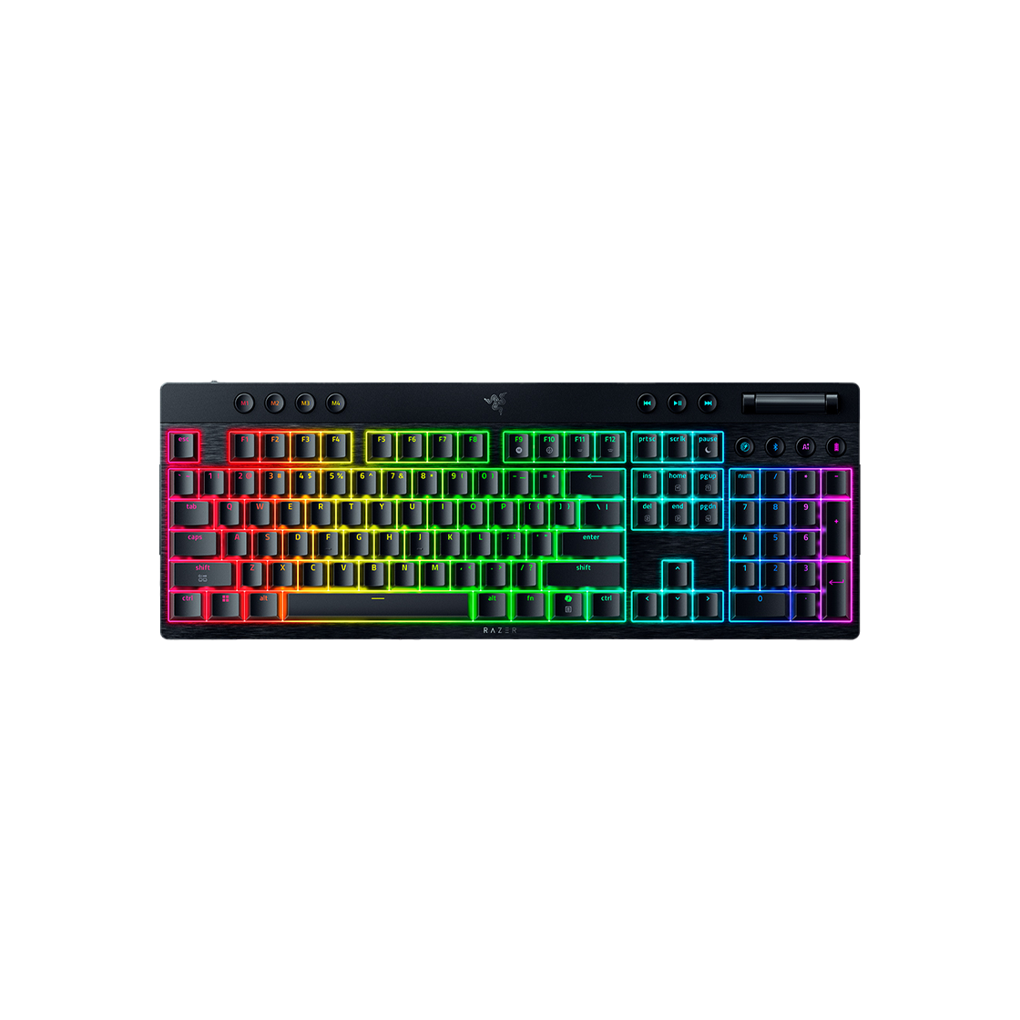 레이저 블랙위도우 V4 로우 프로파일 하이퍼스피드 오렌지축 한글(Razer BlackWidow V4 Low Profile HyperSpeed Orange KR)