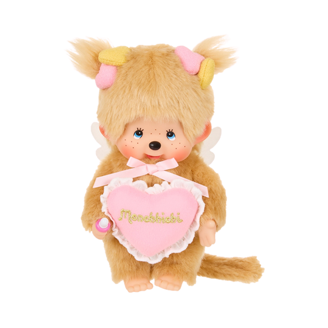 - Monchhichi Love Happy Angel S Girl Beige