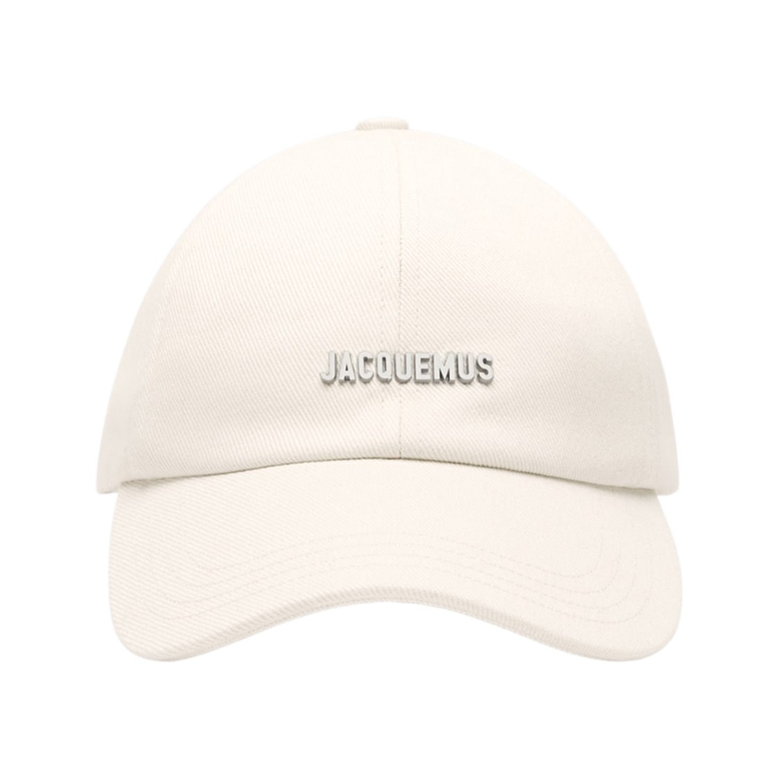 ACU00670AW0-0092-110 Jacquemus Gadjo Logo Baseball Cap Off White