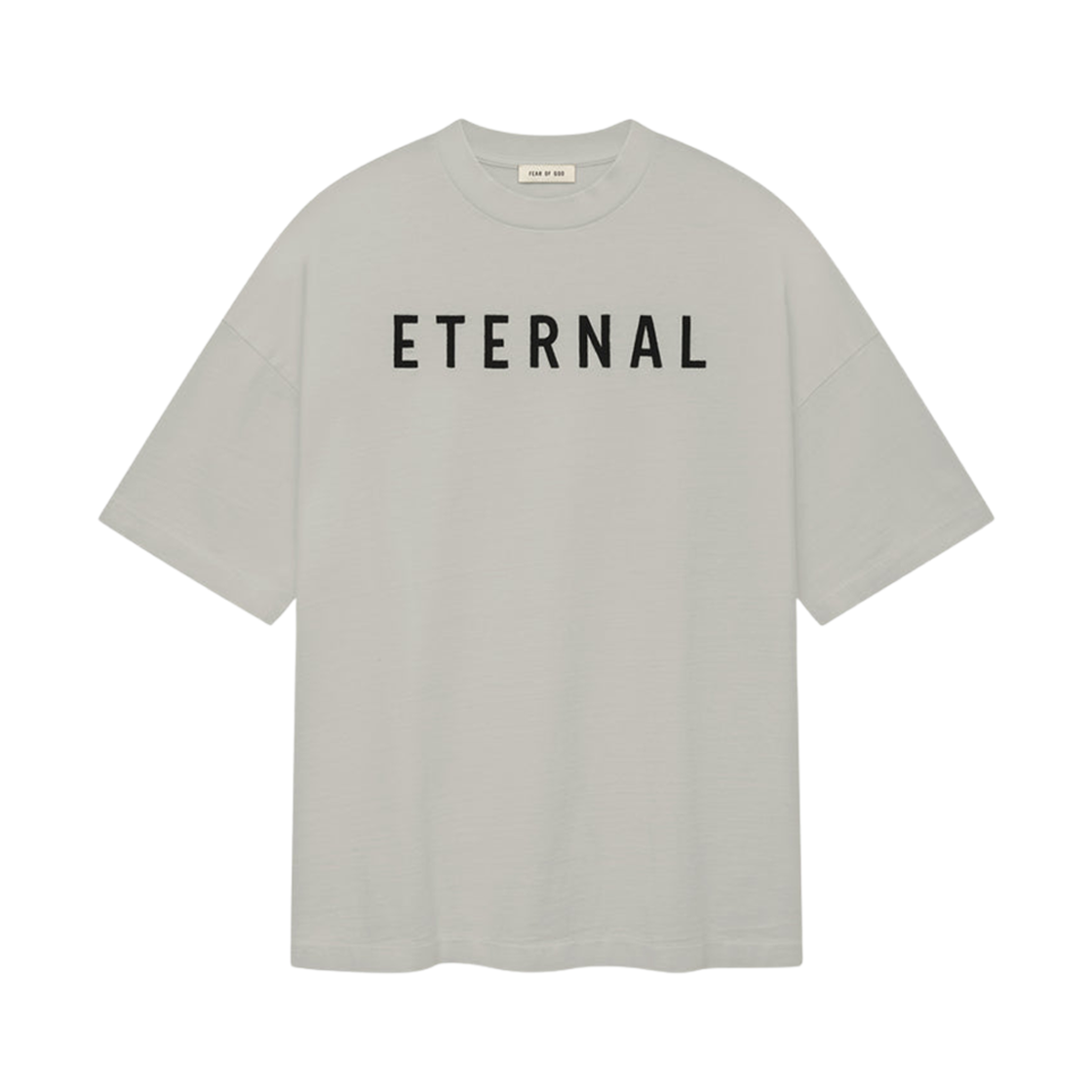 피어 오브 갓 이터널 저지 티셔츠 도브 그레이(Fear of God Eternal Jersey T-Shirt Dove Grey)