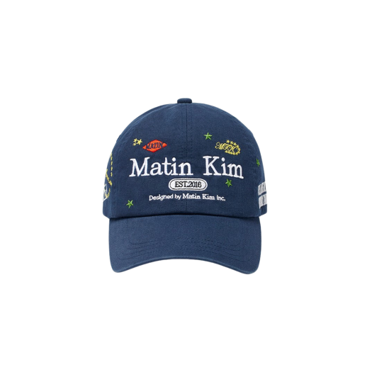 마뗑킴 마뗑 로고 플레이 볼캡 블랙 | Matin Kim | KREAM