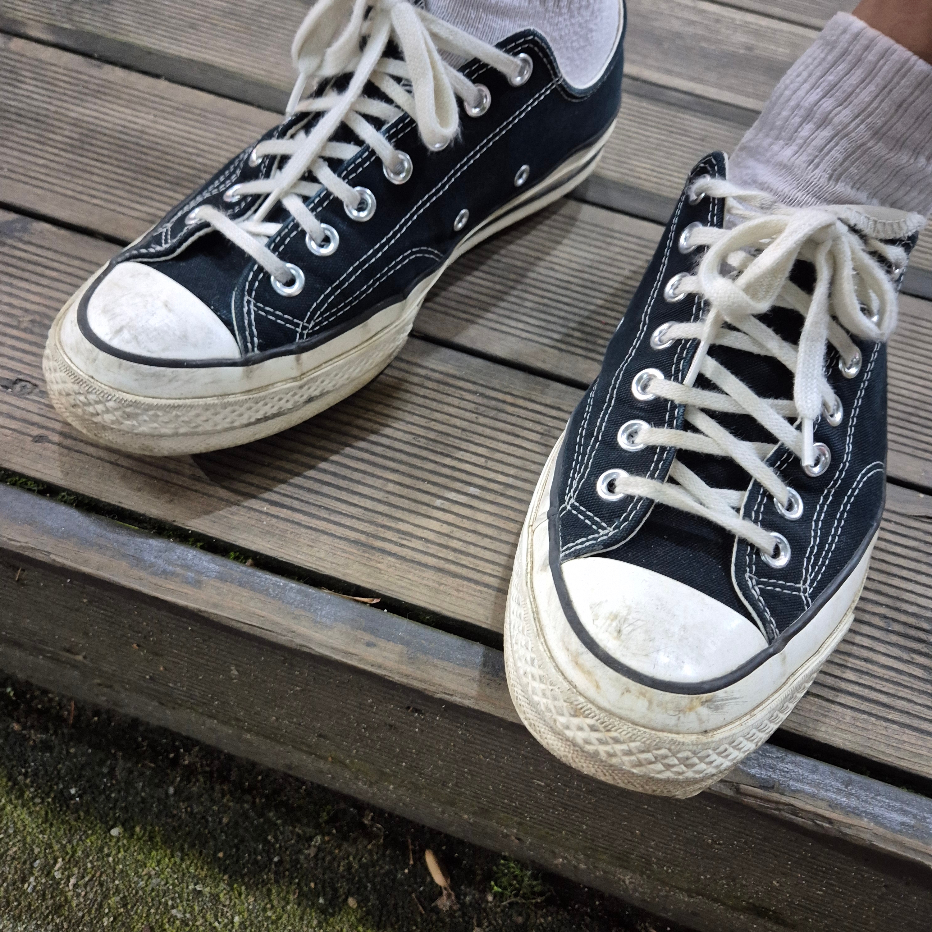 Converse Chuck 70 Ox Black - Standard 착용 스타일