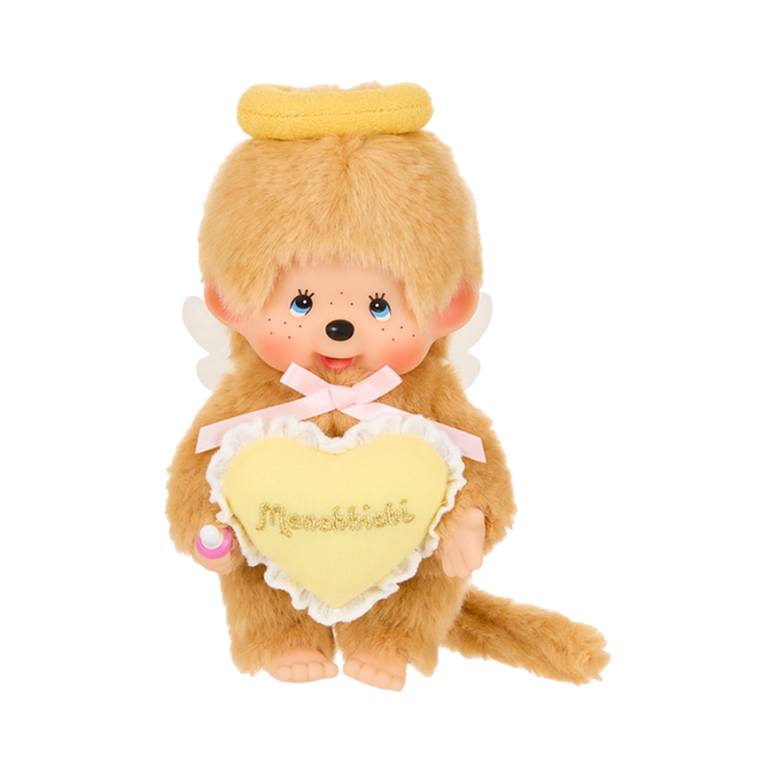 - Monchhichi Love Happy Angel S Boy Beige