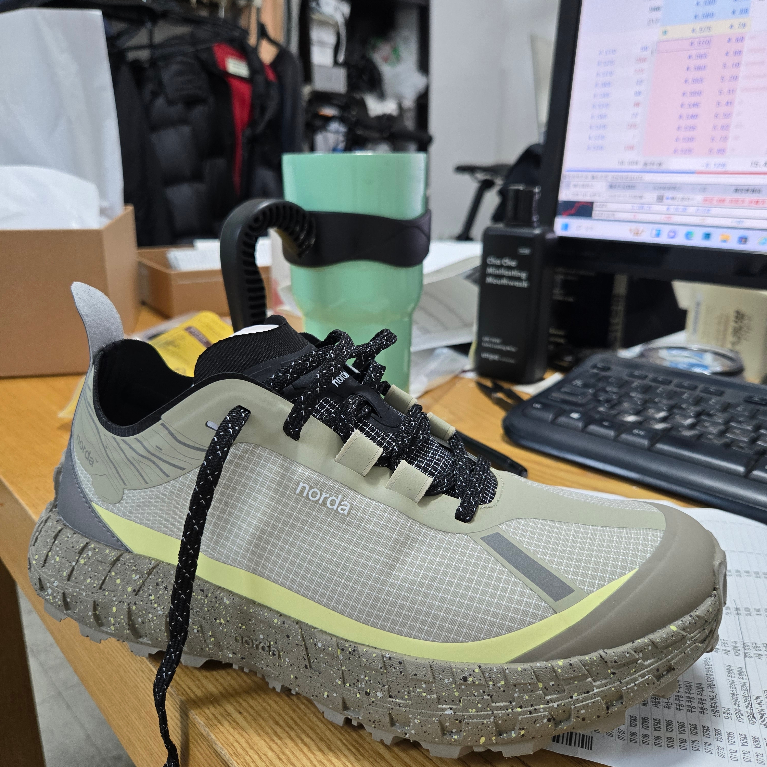 Norda 001 Regolith 착용 스타일