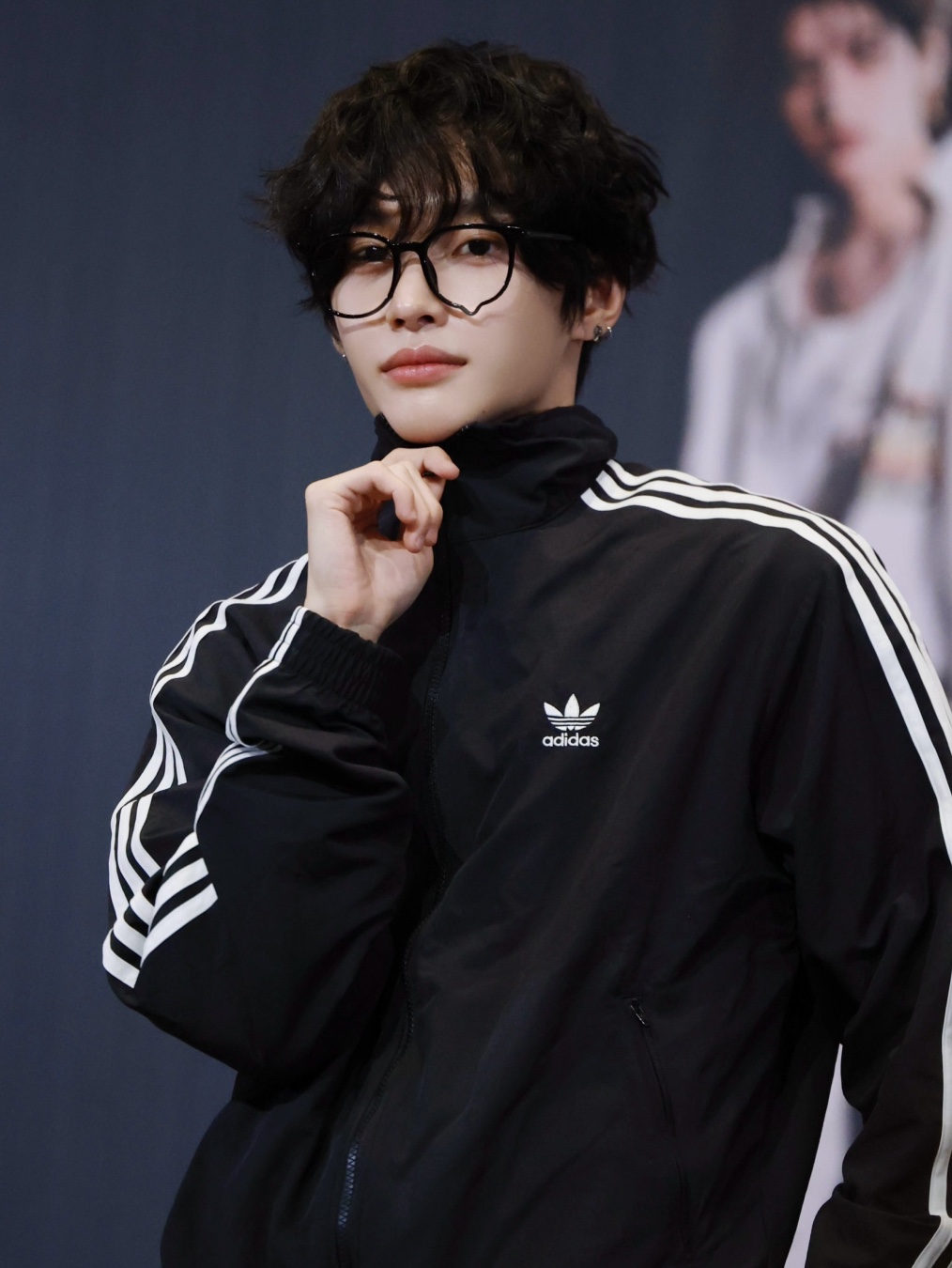 Adidas Adicolor Classic Beckenbauer Track Top Black - KR Sizing 착용 스타일 - 4