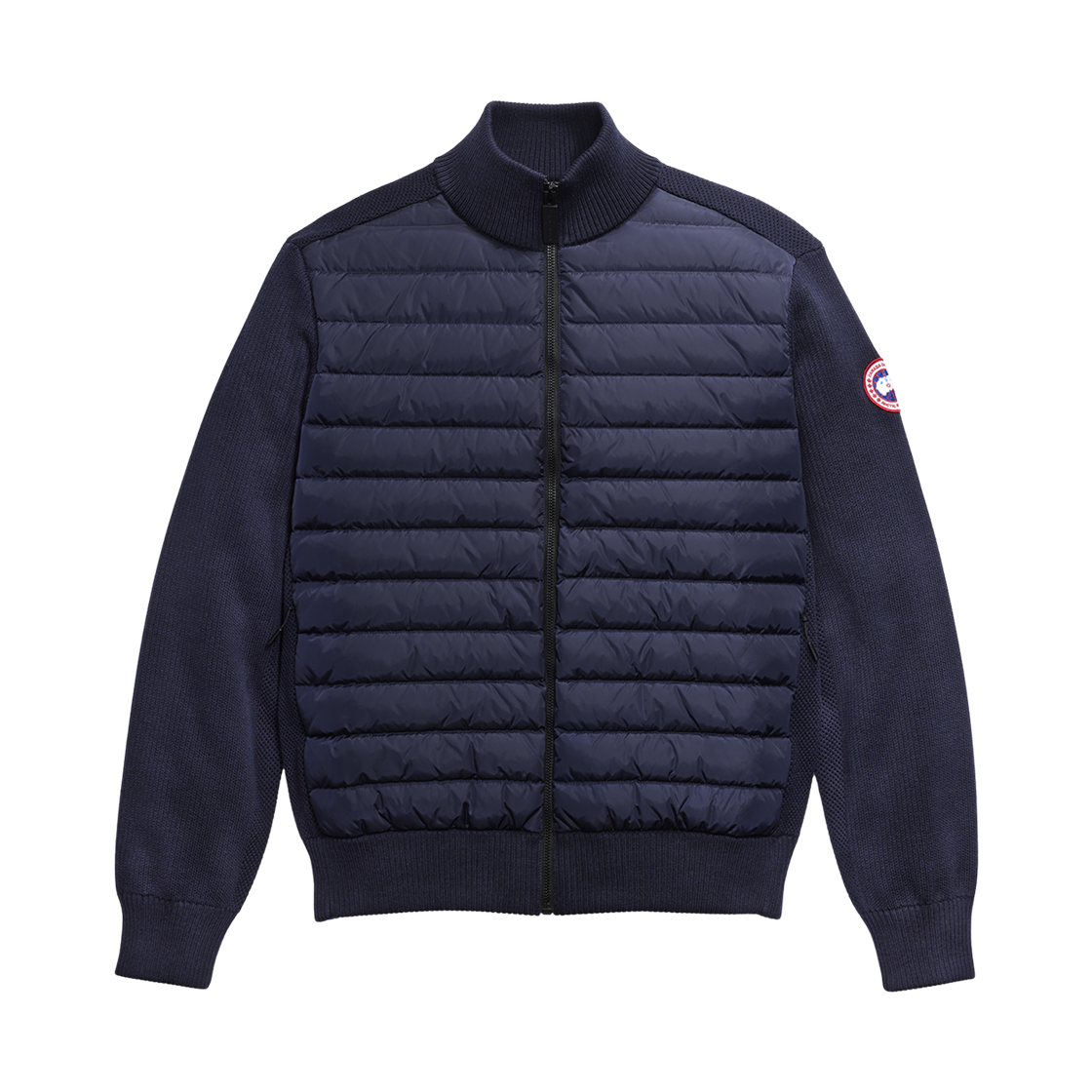 6830M Canada Goose Hybridge Knit Jacket Navy