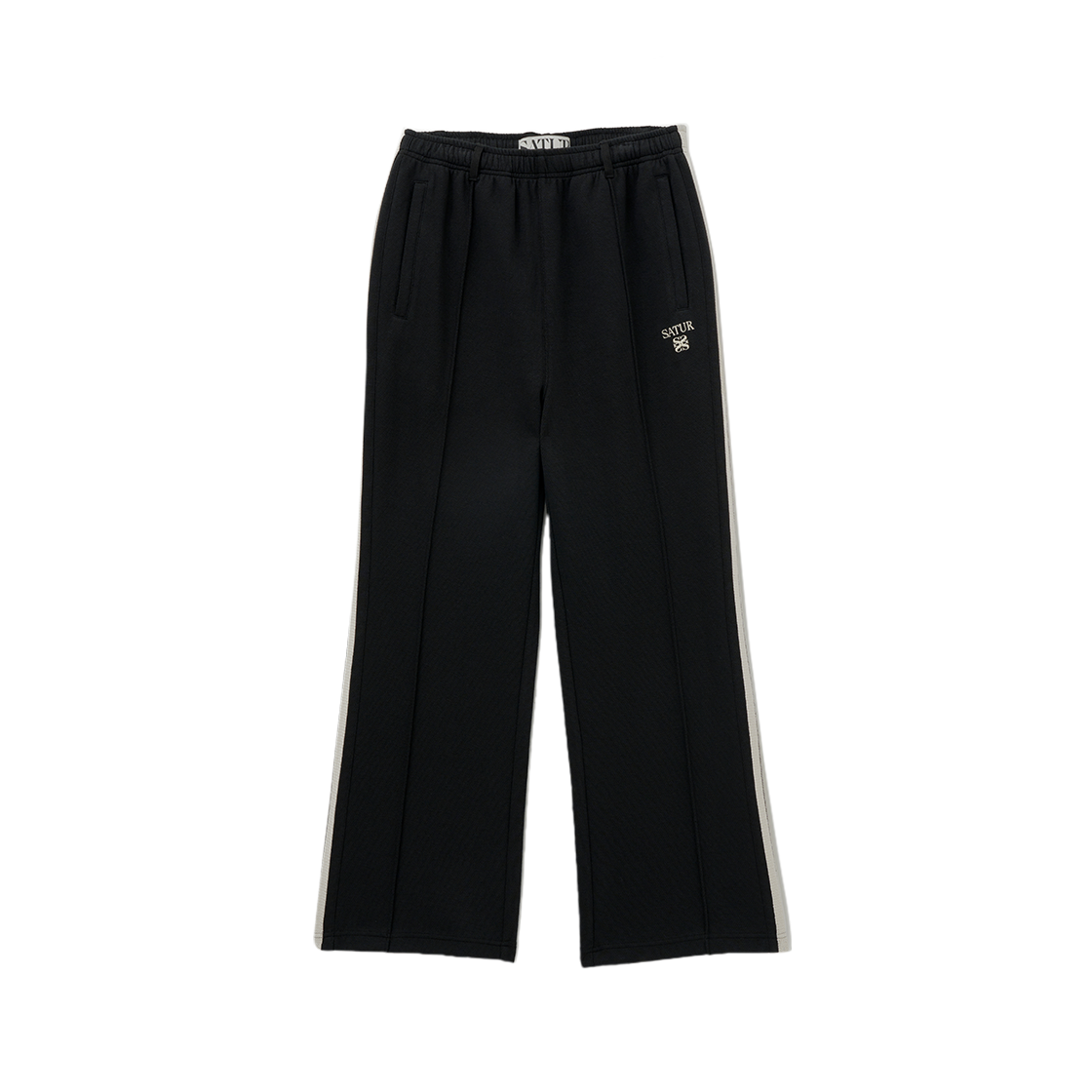 SA253UTP02BLK0 SATUR Lawton All Day Track Pants Caviar Black