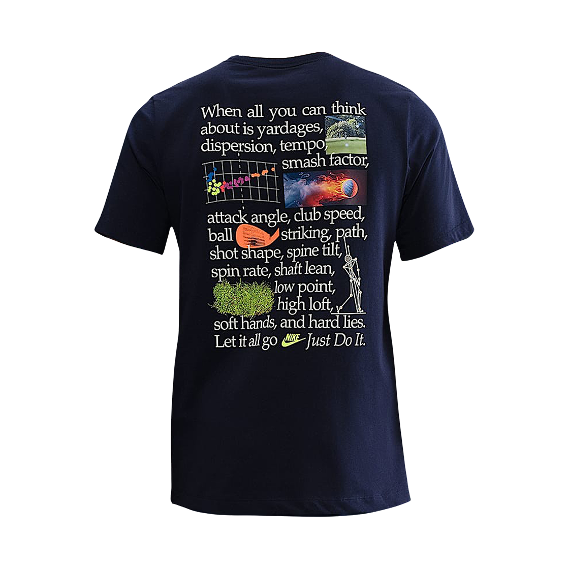 나이키 골프 티셔츠 옵시디언 - 아시아(Nike Golf T-Shirt Obsidian - Asia) - 2