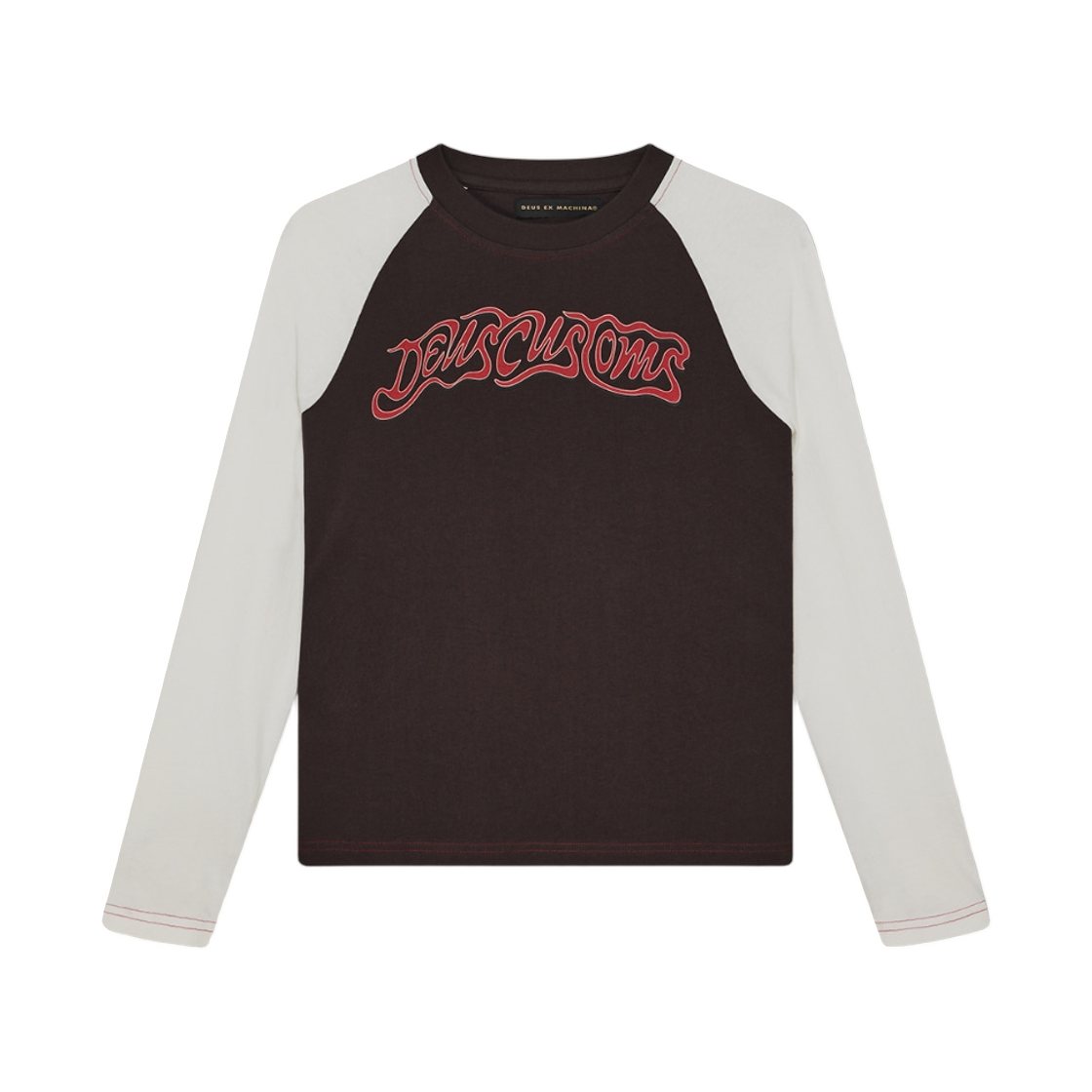 - (W) Deus Ex Machina Rocca Raglan T-Shirt Brown