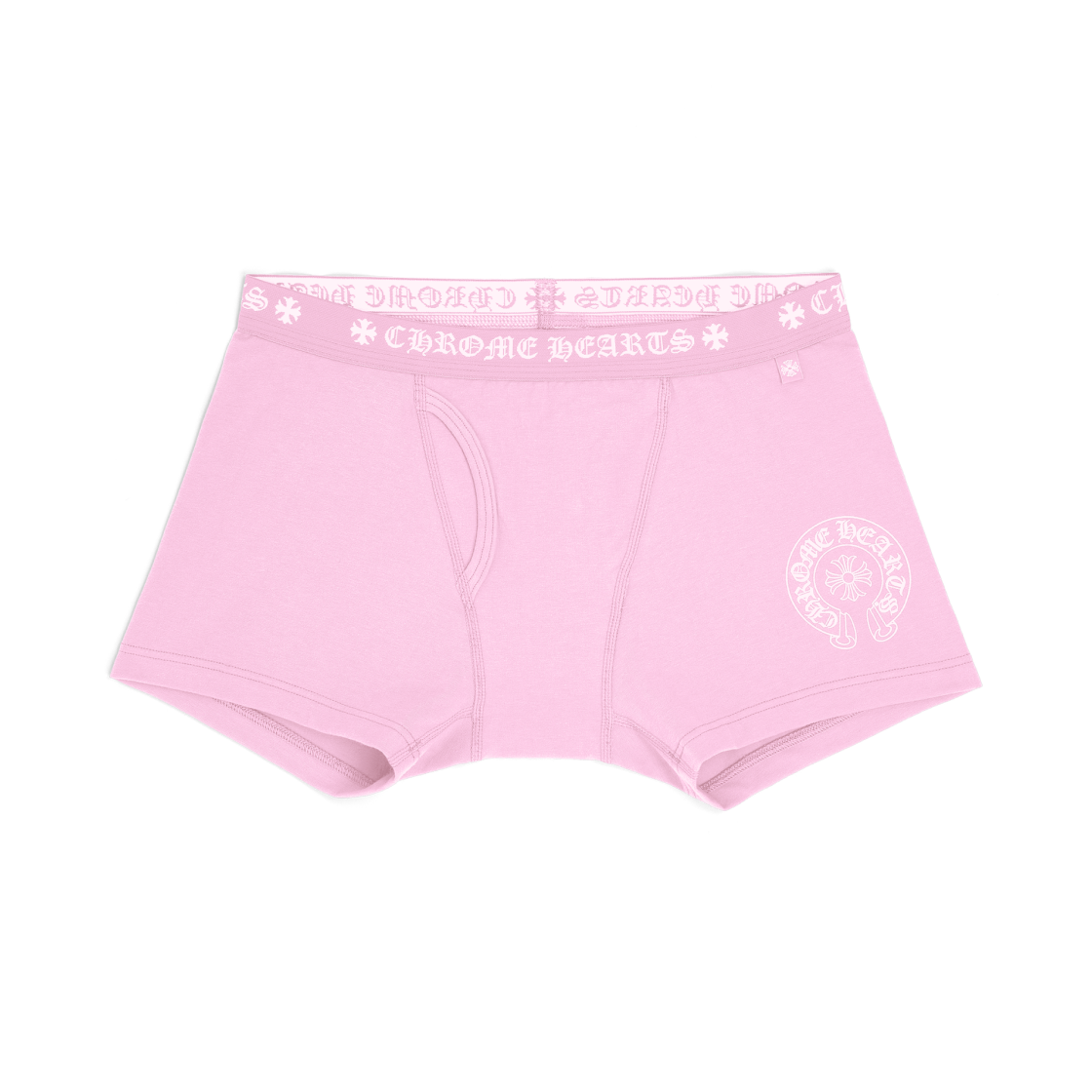 - Chrome Hearts Boxer Brief Shorts Baby Pink