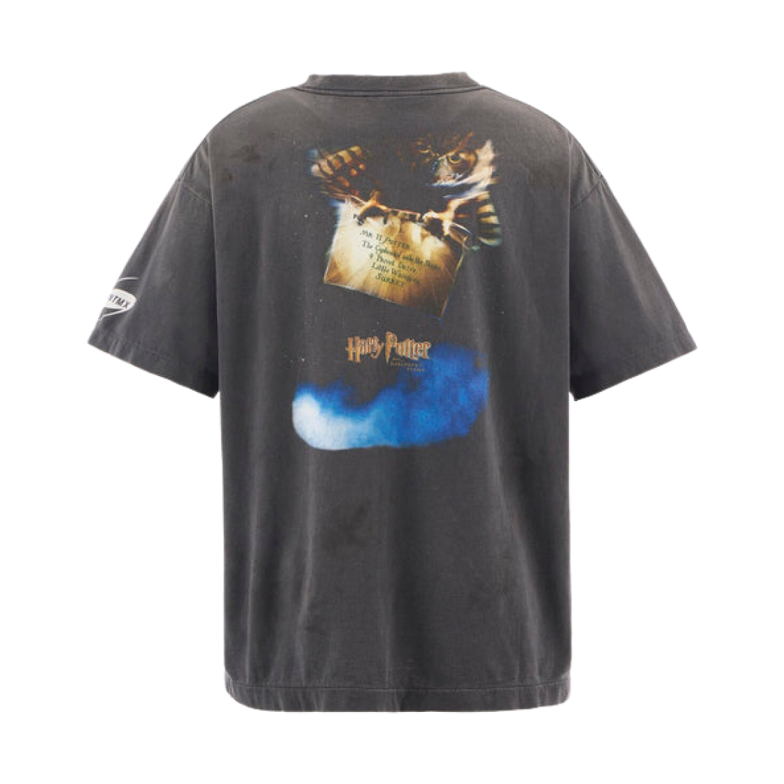 세인트 마이클 x 해리 포터 마법사의 돌 숏슬리브 티셔츠 블랙 - 25AW(Saint Mxxxxxx x Harry Potter Philosopher’s Stone S/S T-Shirt Black - 25AW) - 2