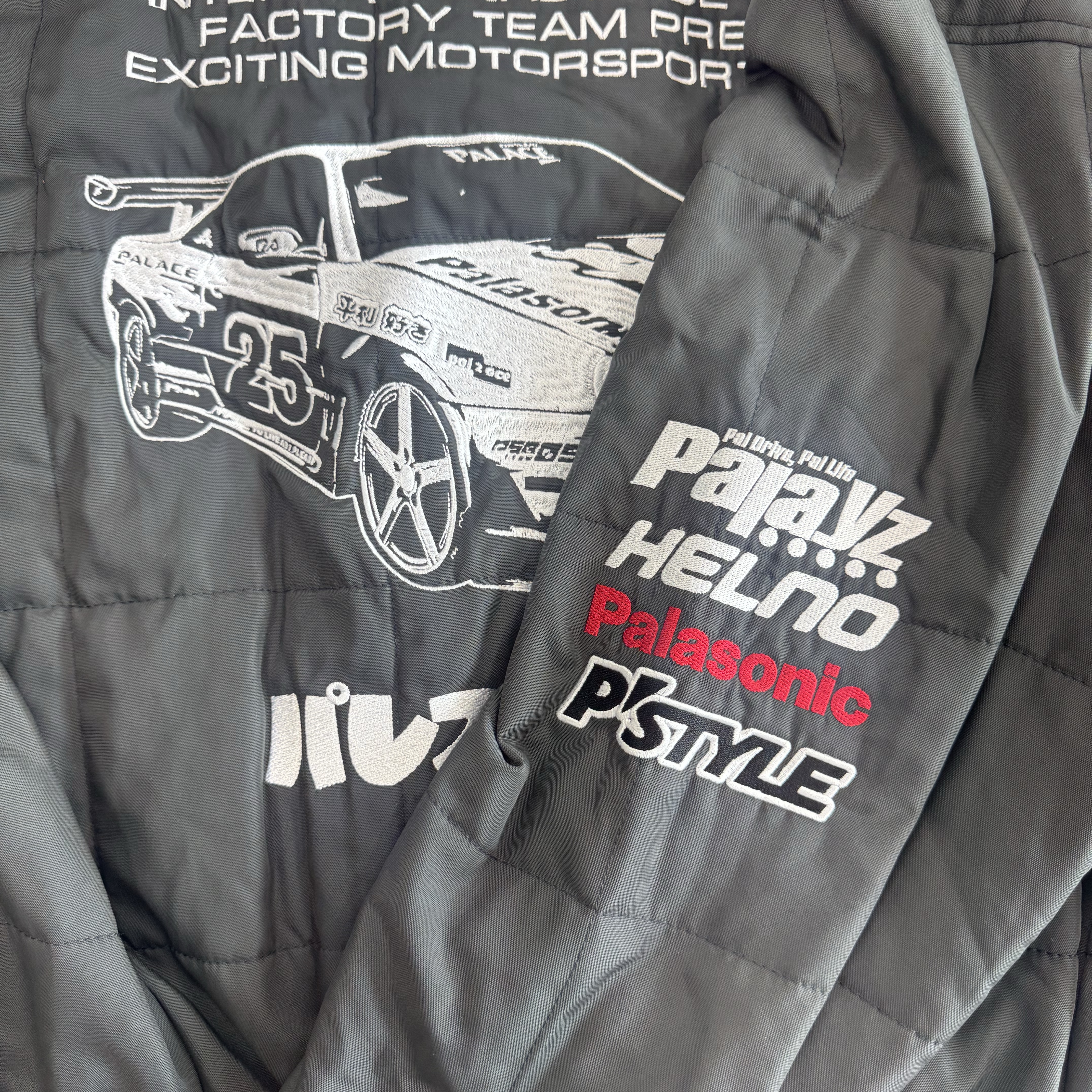 Palace Technical Staff Jacket Black - 25SS 착용 스타일 - 2