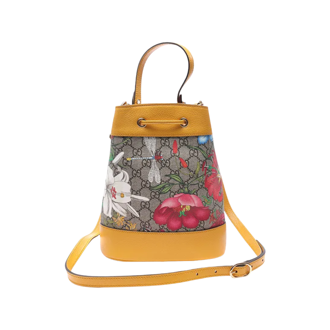 구찌 GG 오피디아 플로라 버킷백 멀티컬러(Gucci GG Ophidia Flora Bucket Bag Multicolor) - 2