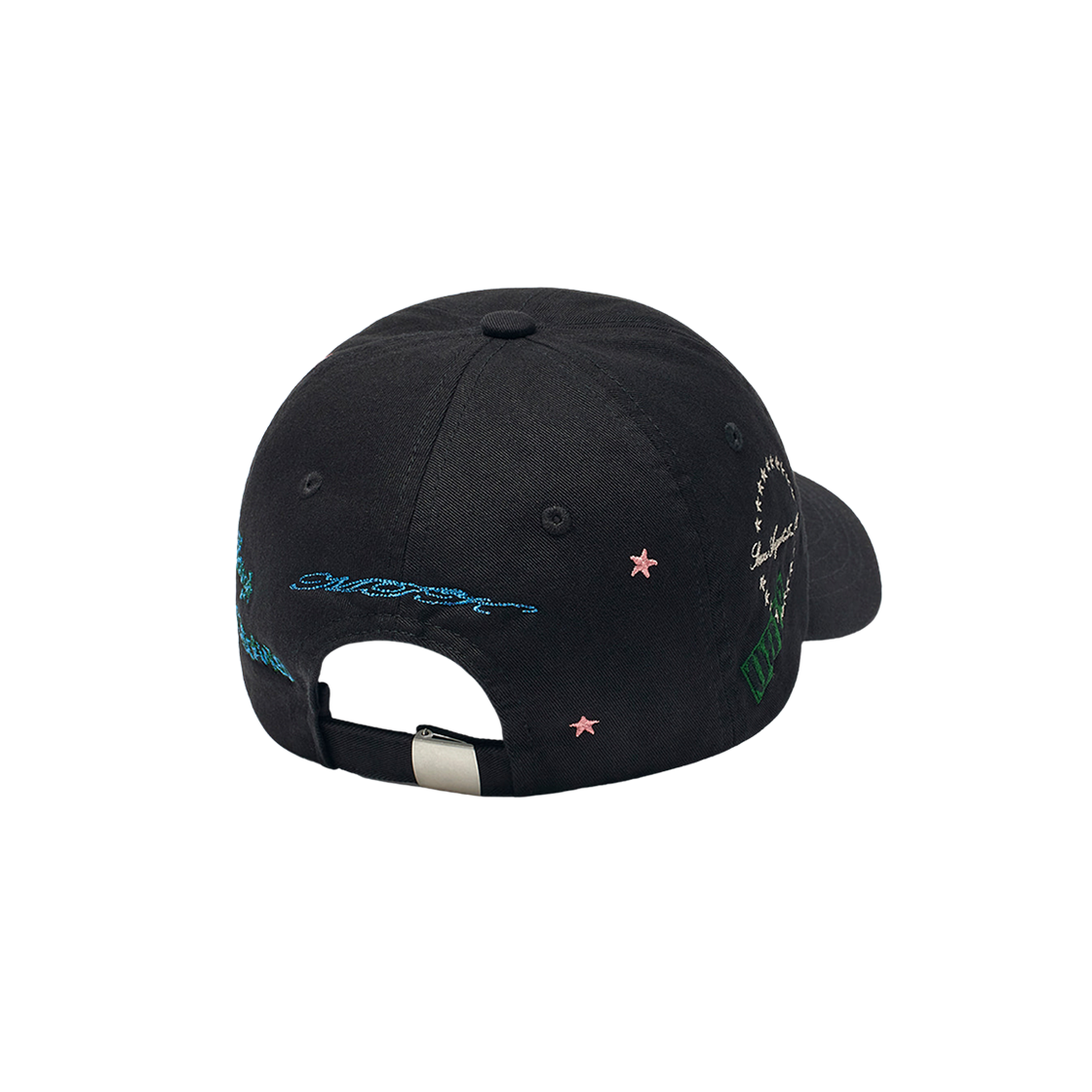 마뗑킴 마뗑 로고 플레이 볼캡 블랙(Matin Kim Matin Logo Play Ball Cap Black) - 2