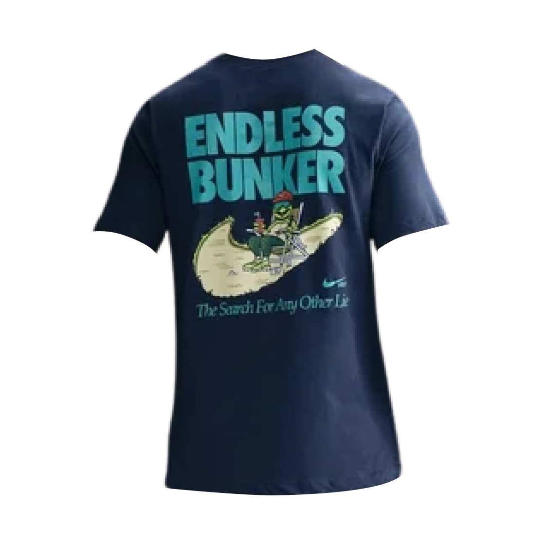 나이키 골프 티셔츠 썬더 블루 - US/EU(Nike Golf T-Shirt Thunder Blue - US/EU) - 2