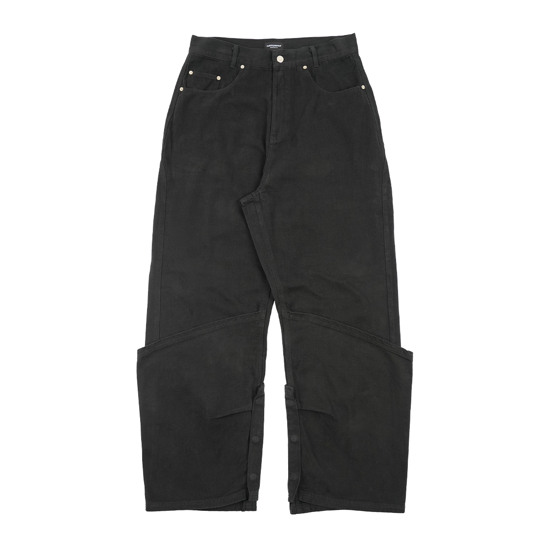 파프롬왓 파 스트럭처드 헴 팬츠(Farfromwhat Far Structured Hem Pants)