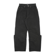 [더블적립]Farfromwhat Far Structured Hem Pants