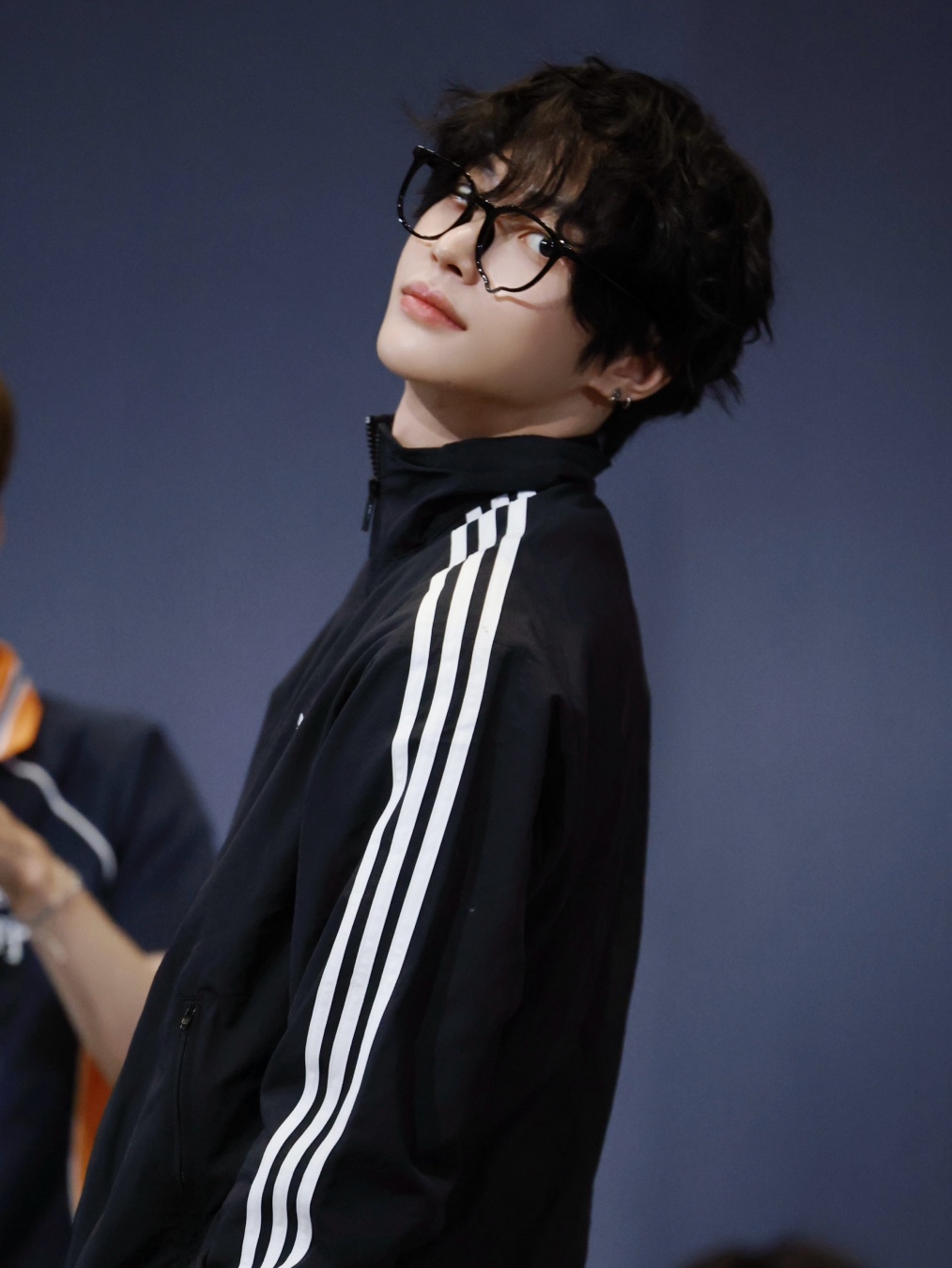 Adidas Adicolor Classic Beckenbauer Track Top Black - KR Sizing 착용 스타일 - 3