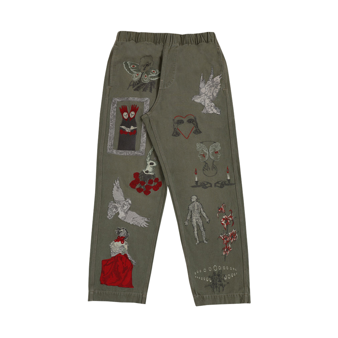 사무엘 젤리그 뉴 리츄얼 팬츠 아미 그린(Samuel Zelig New Rituals Pants Army Green)