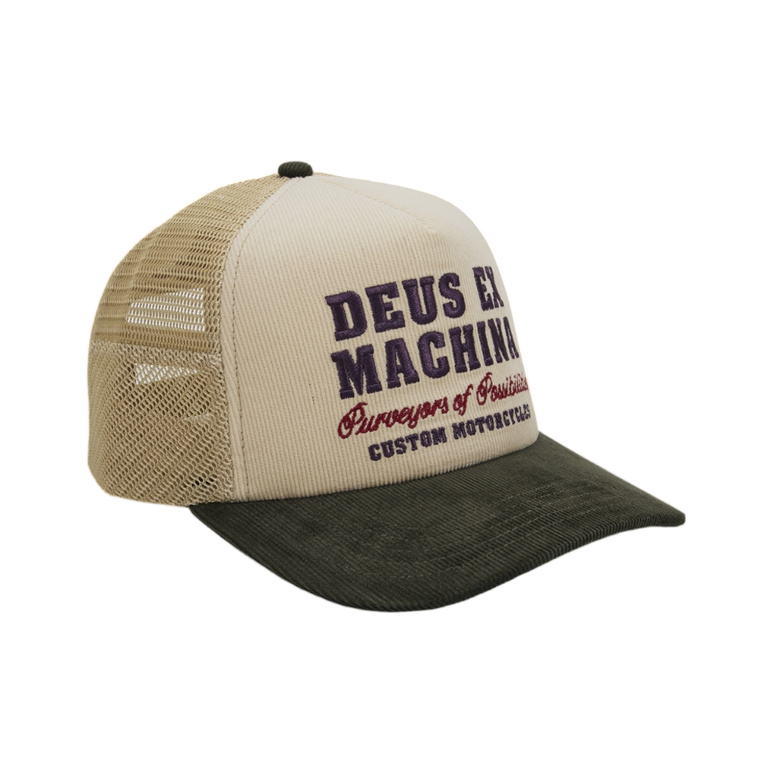 데우스 엑스 마키나 검슈 코드 트러커 아이보리(Deus Ex Machina Gumshoe Cord Trucker Ivory)