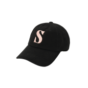 SATUR Vintage Mix Casual Ball Cap Black Pink
