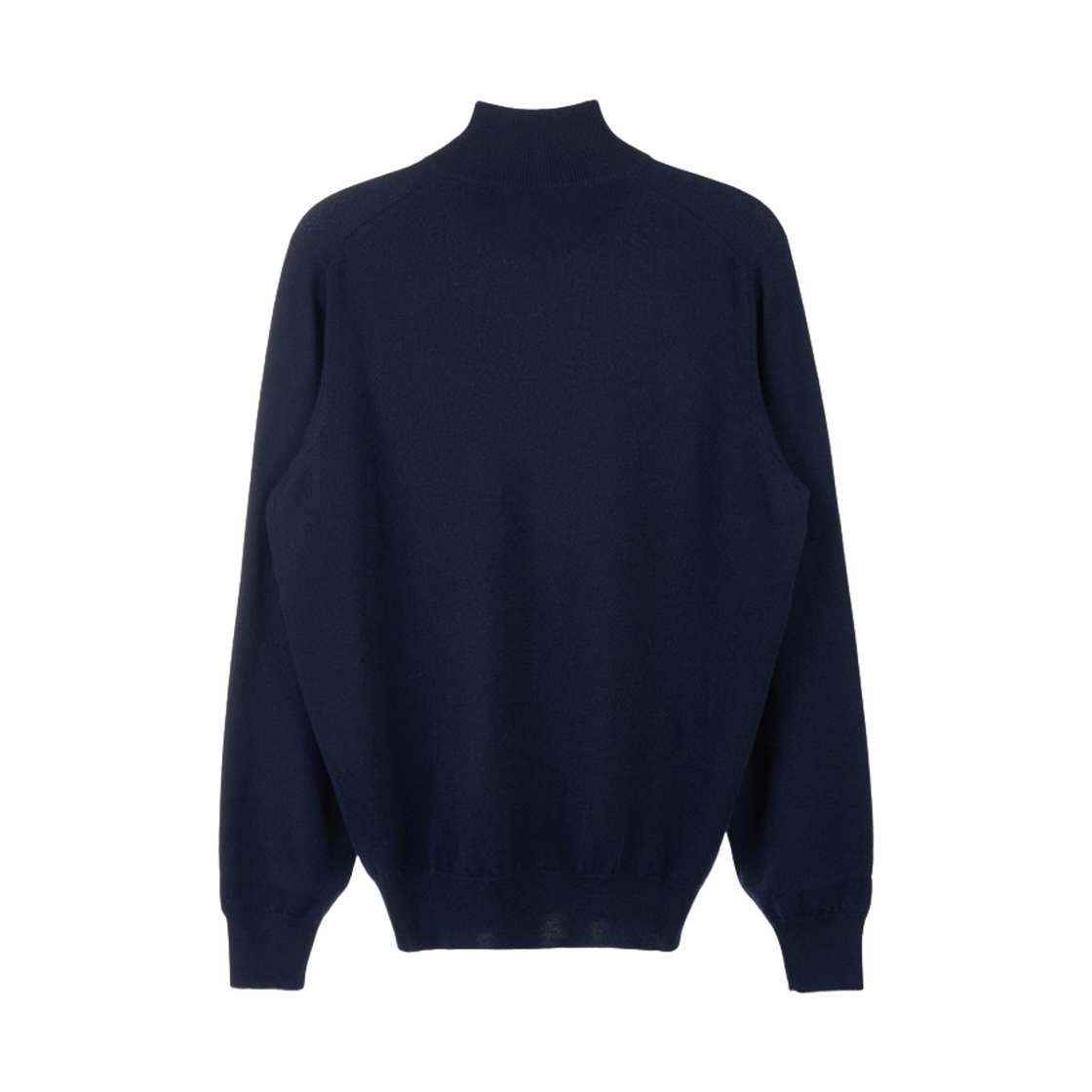 브루넬로 쿠치넬리 캐시미어 하프 집 스웨터 네이비 블루(Brunello Cucinelli Cashmere Sweater with Half Zip Navy Blue) - 2