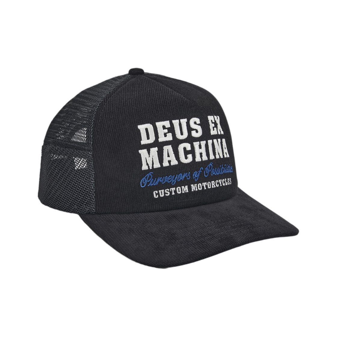 데우스 엑스 마키나 검슈 코드 트러커 블랙(Deus Ex Machina Gumshoe Cord Trucker Black)