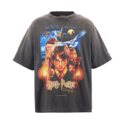 Saint Mxxxxxx x Harry Potter Sorcerer's Stone S/S T-Shirt Black - 25AW