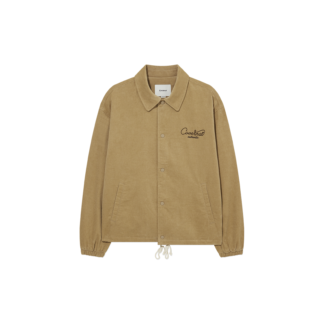 CO2503JK03CE Covernat Corduroy Coach Jacket Camel