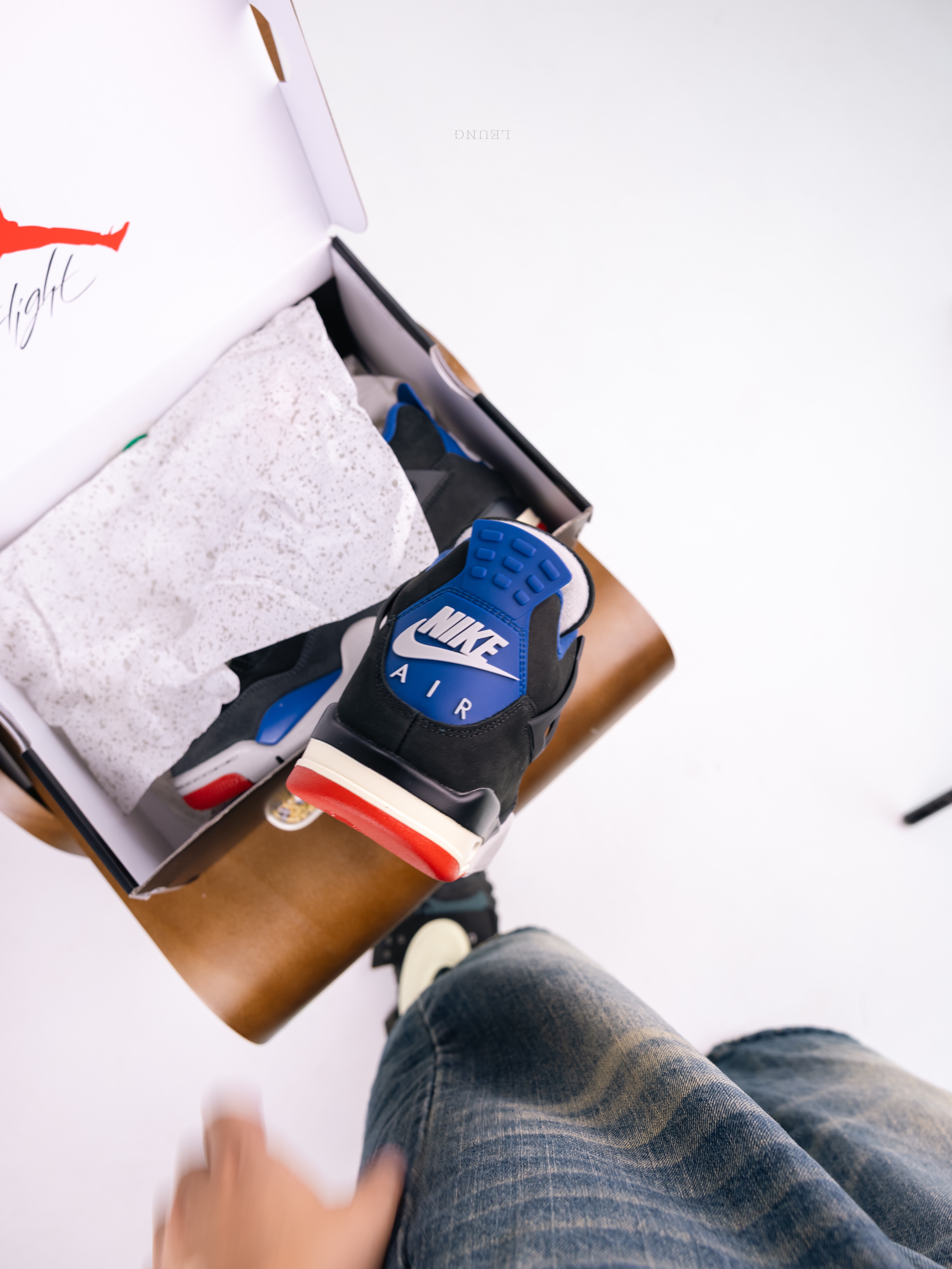 Jordan 4 Retro Rare Air 착용 스타일 - 2
