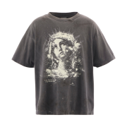 Saint Mxxxxxx Maria S/S T-Shirt Black - 25AW