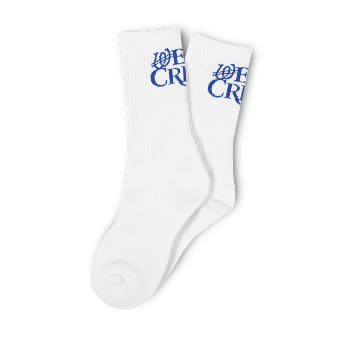W251ACC98-WHT BASECREAM X WEIRDWORLD Socks White