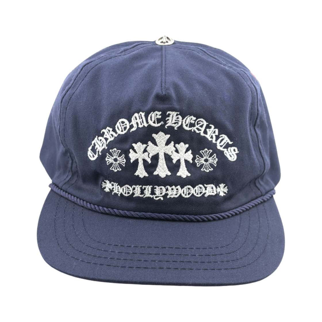 크롬하츠 가스 스테이션 세메터리 트러커햇 네이비(Chrome Hearts Gas Station Cemetery Trucker Hat Navy)