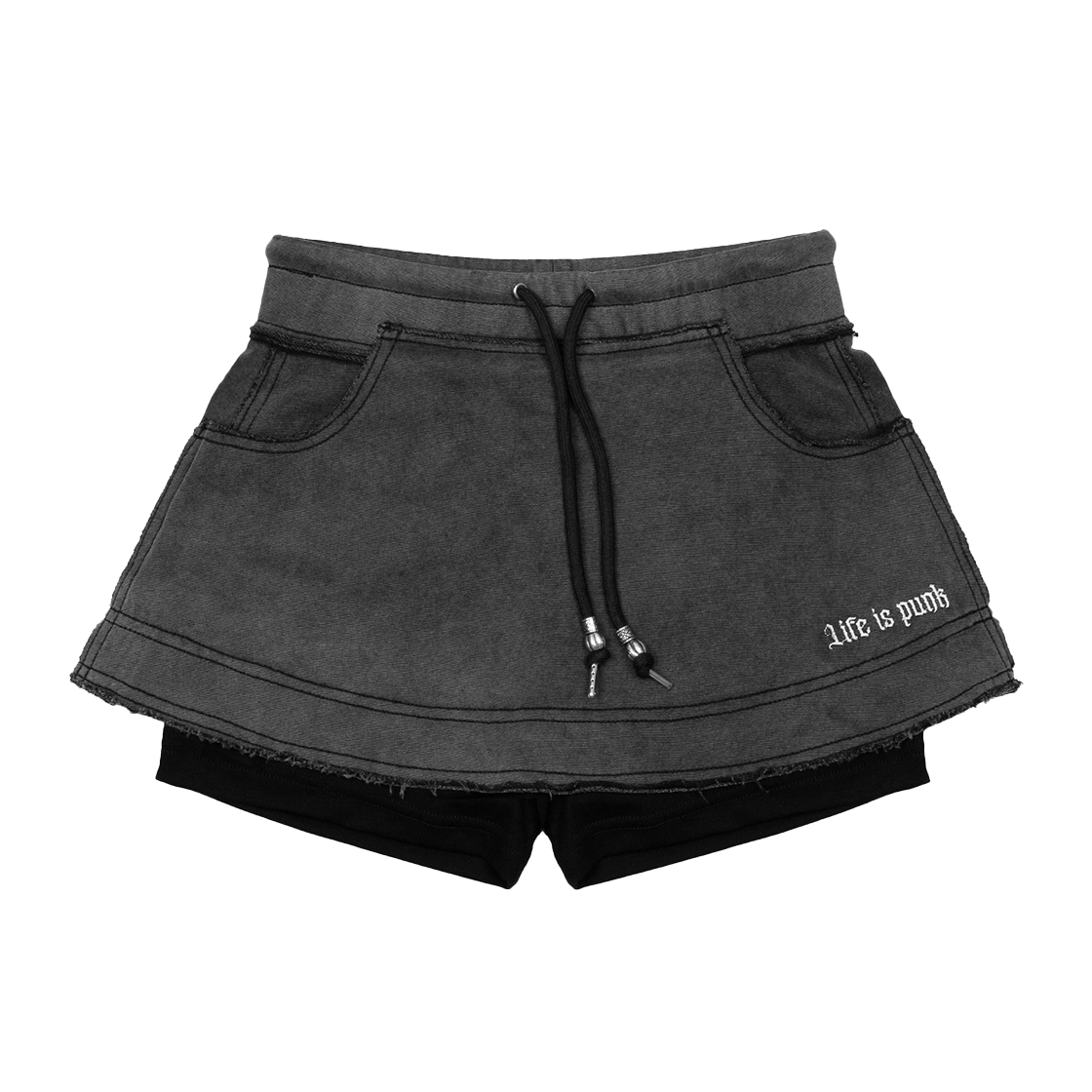 P0000ENP Roughneck Raw Stitch Pants Skirt