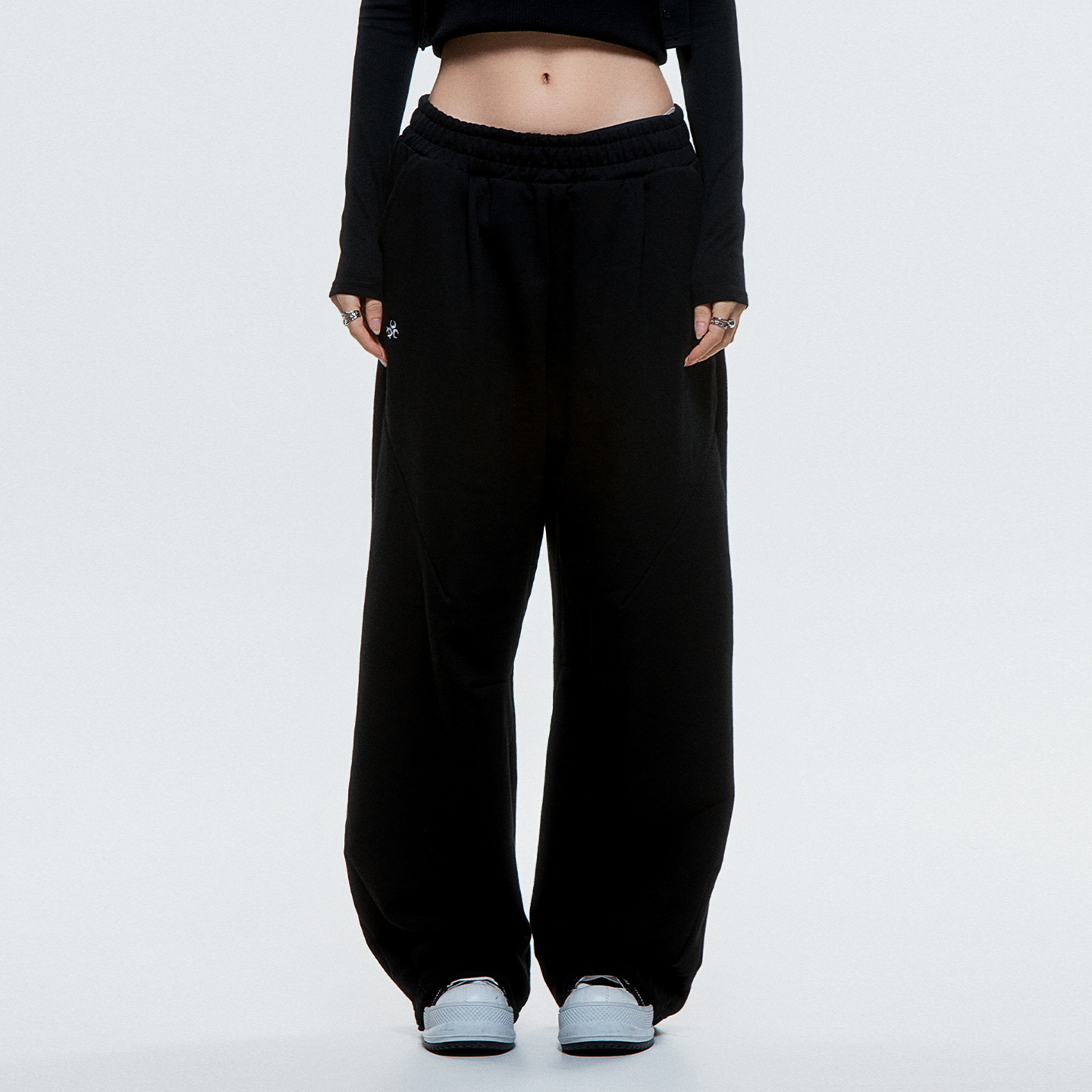 디오스피스 심볼 스웻팬츠 블랙(DAUSPICE Symbol Sweat Pants Black) - 2